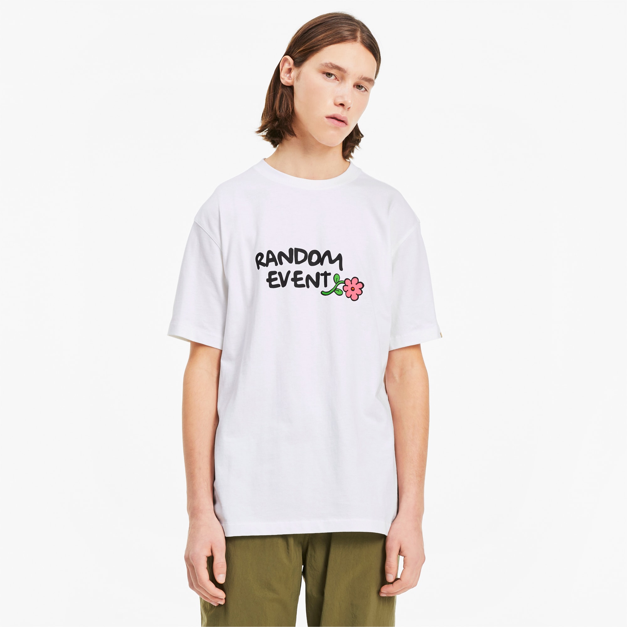puma white tee shirts