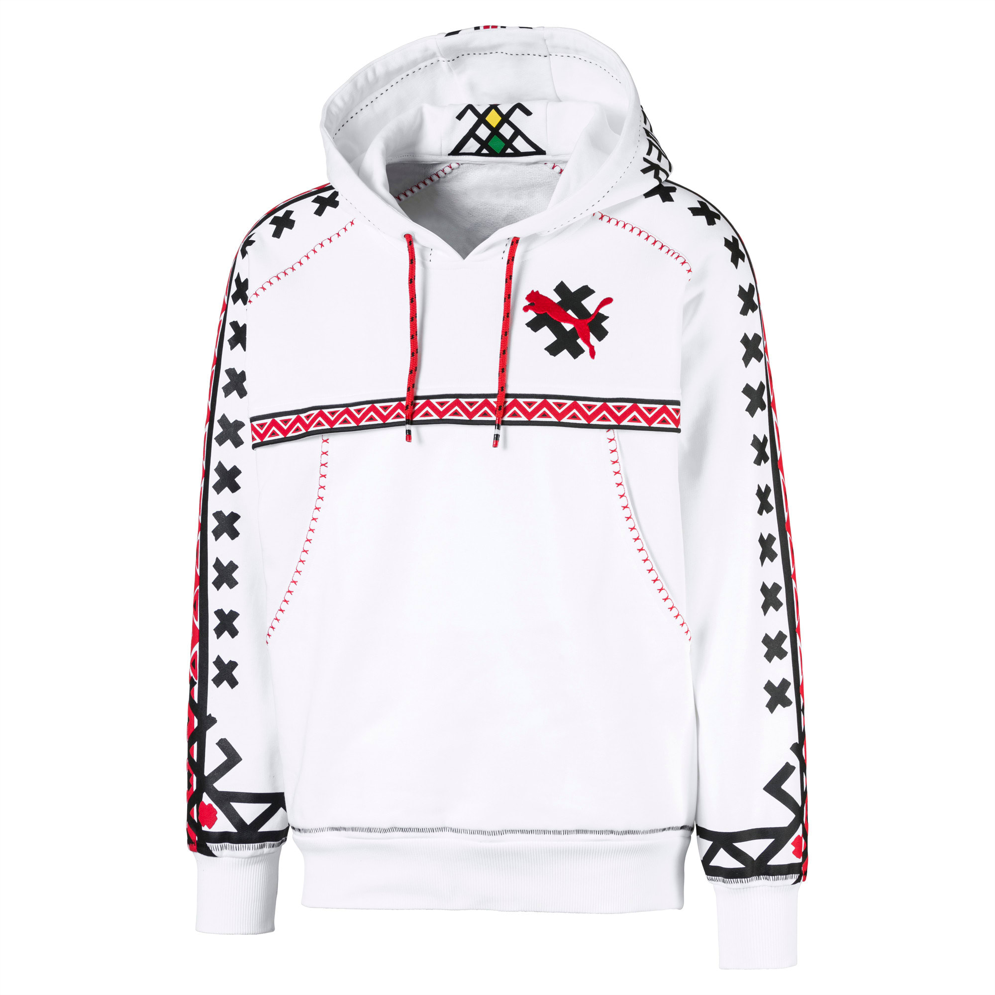 white puma hoodie mens