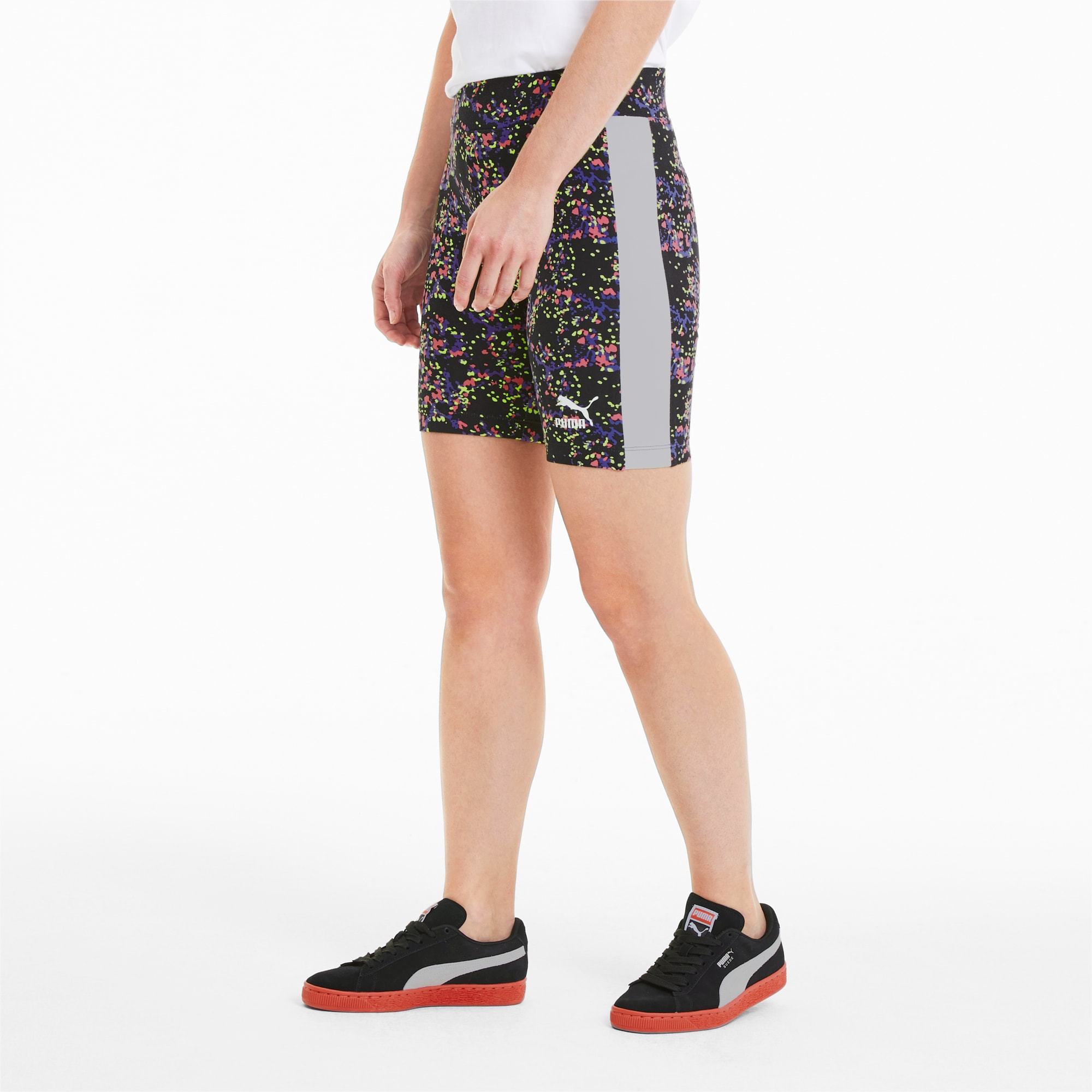 women puma biker shorts