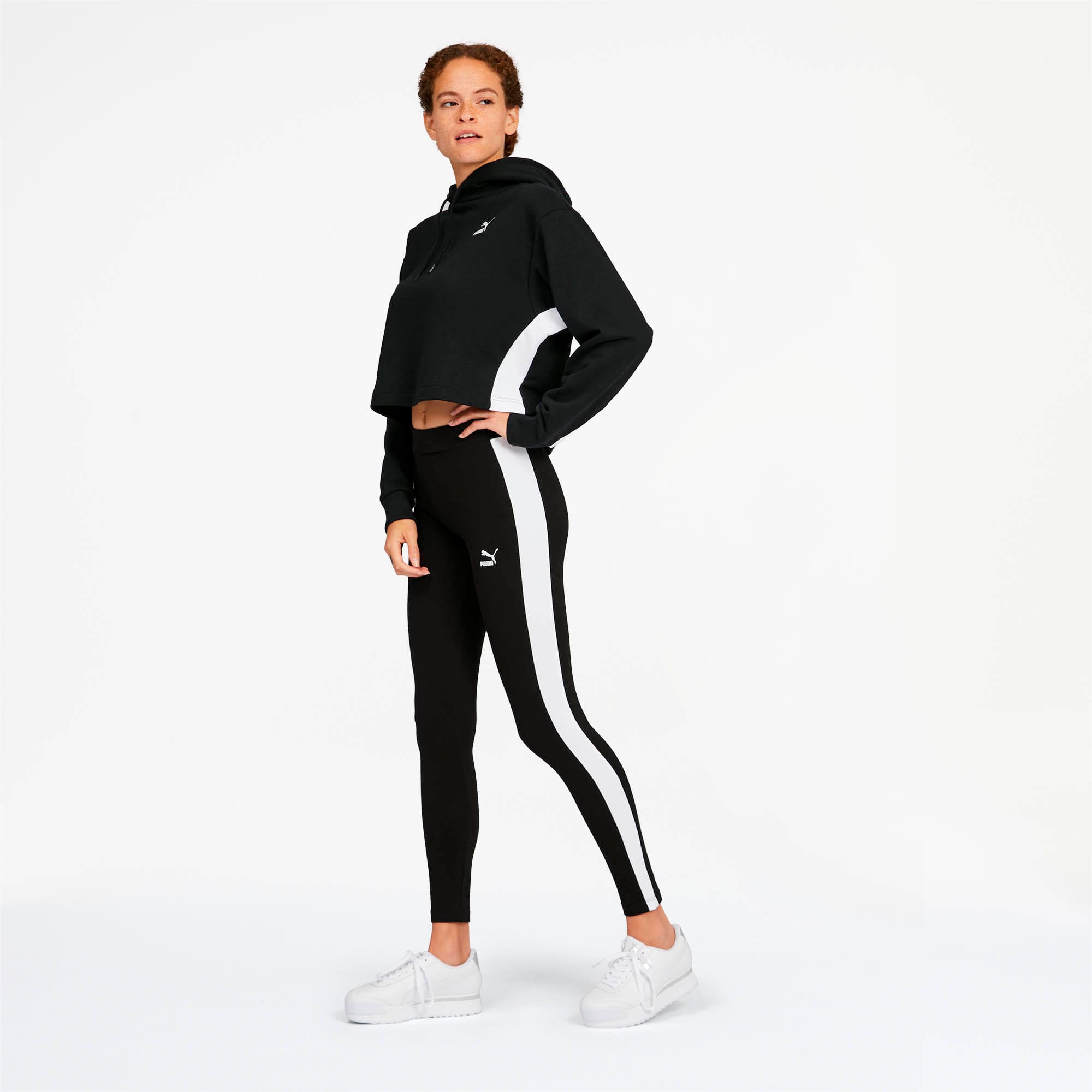 Crop hoodie puma sales