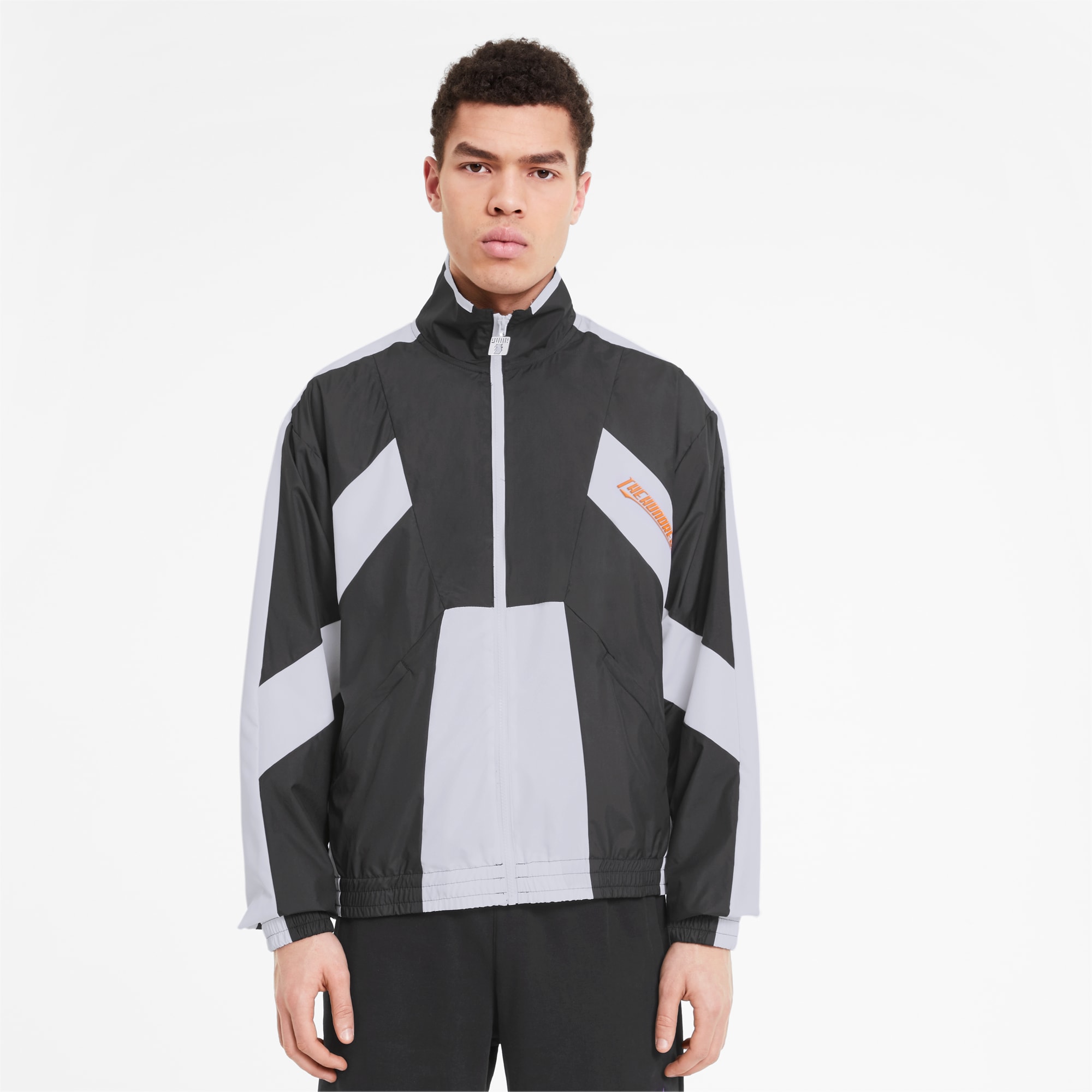 puma colorblock track jacket