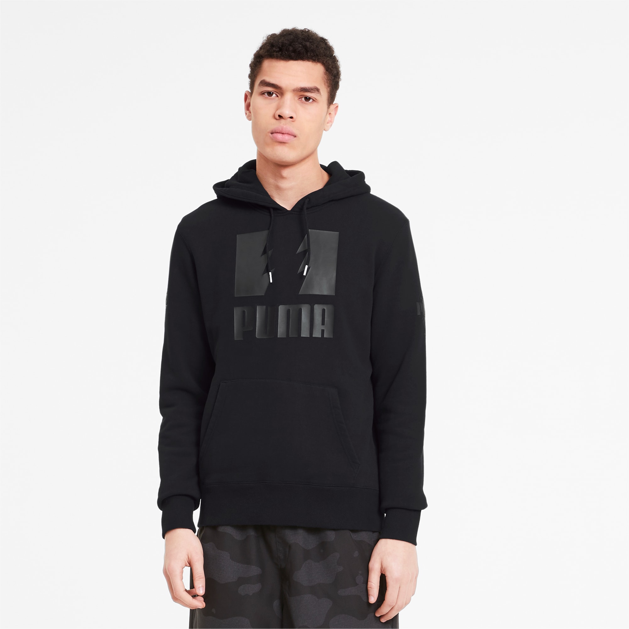 black hoodie puma