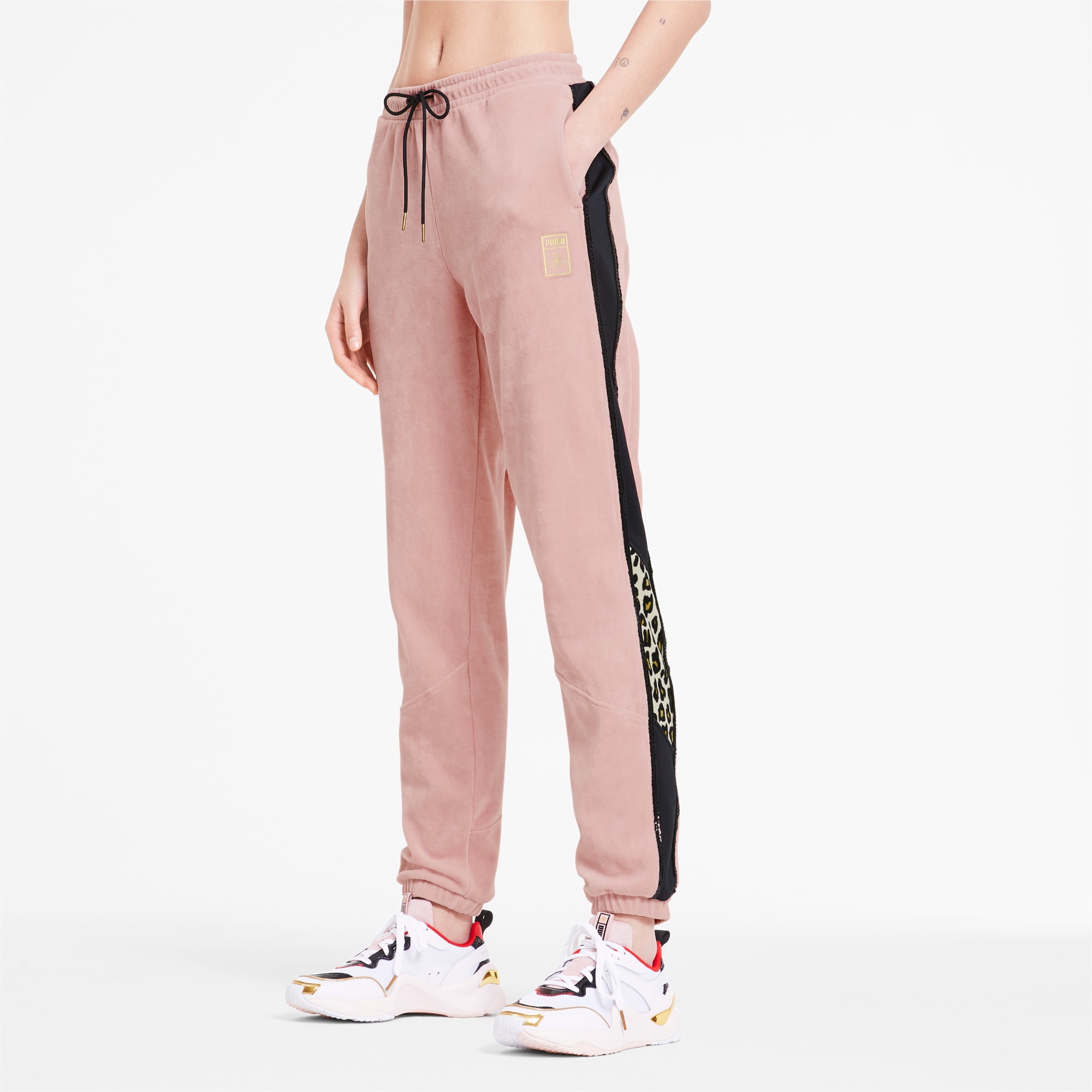 pink puma pants