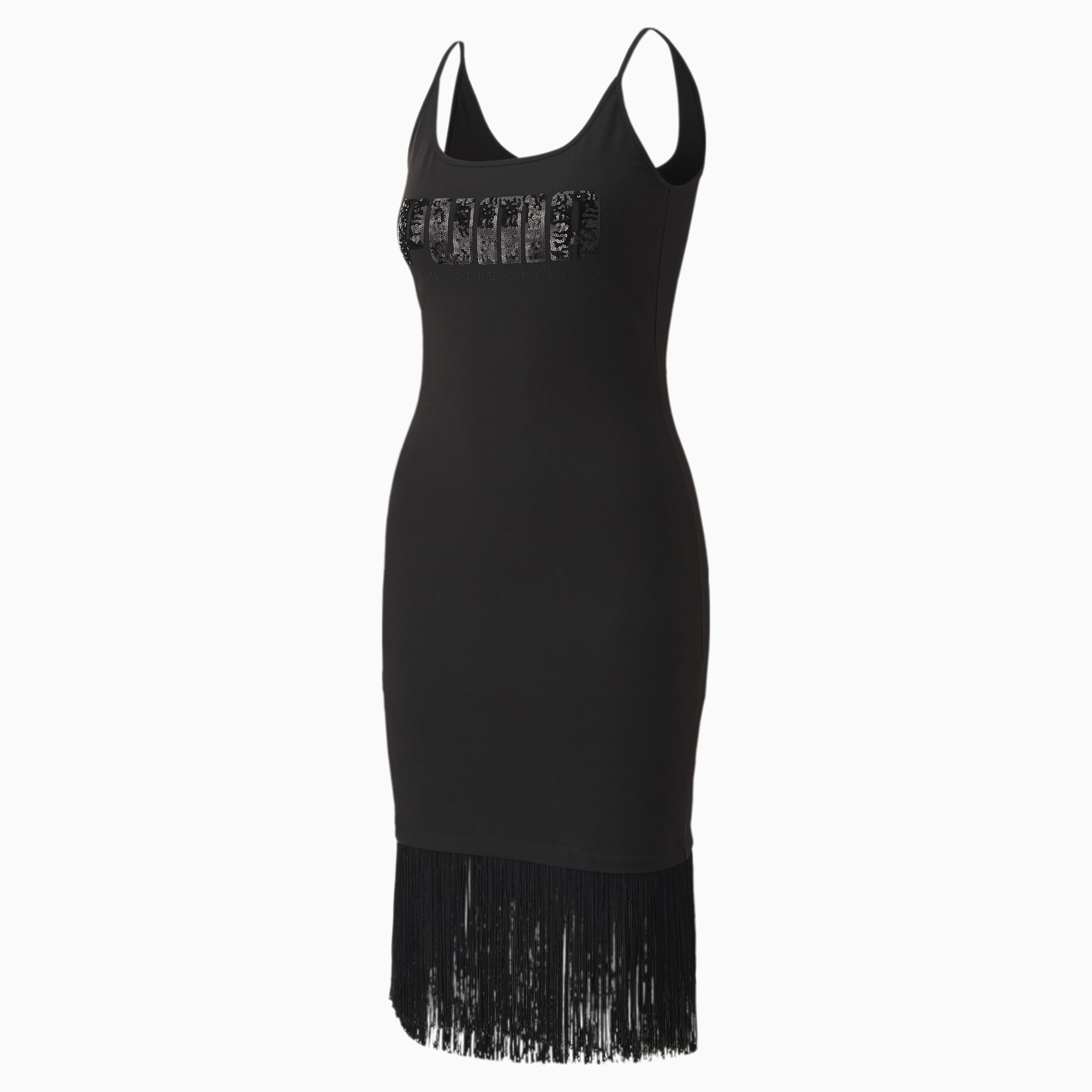 black puma dress