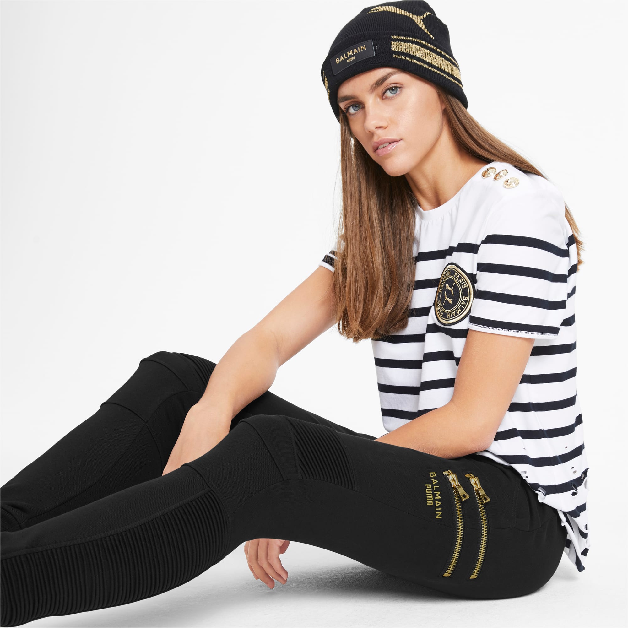 Women's Knit leggings, BALMAIN