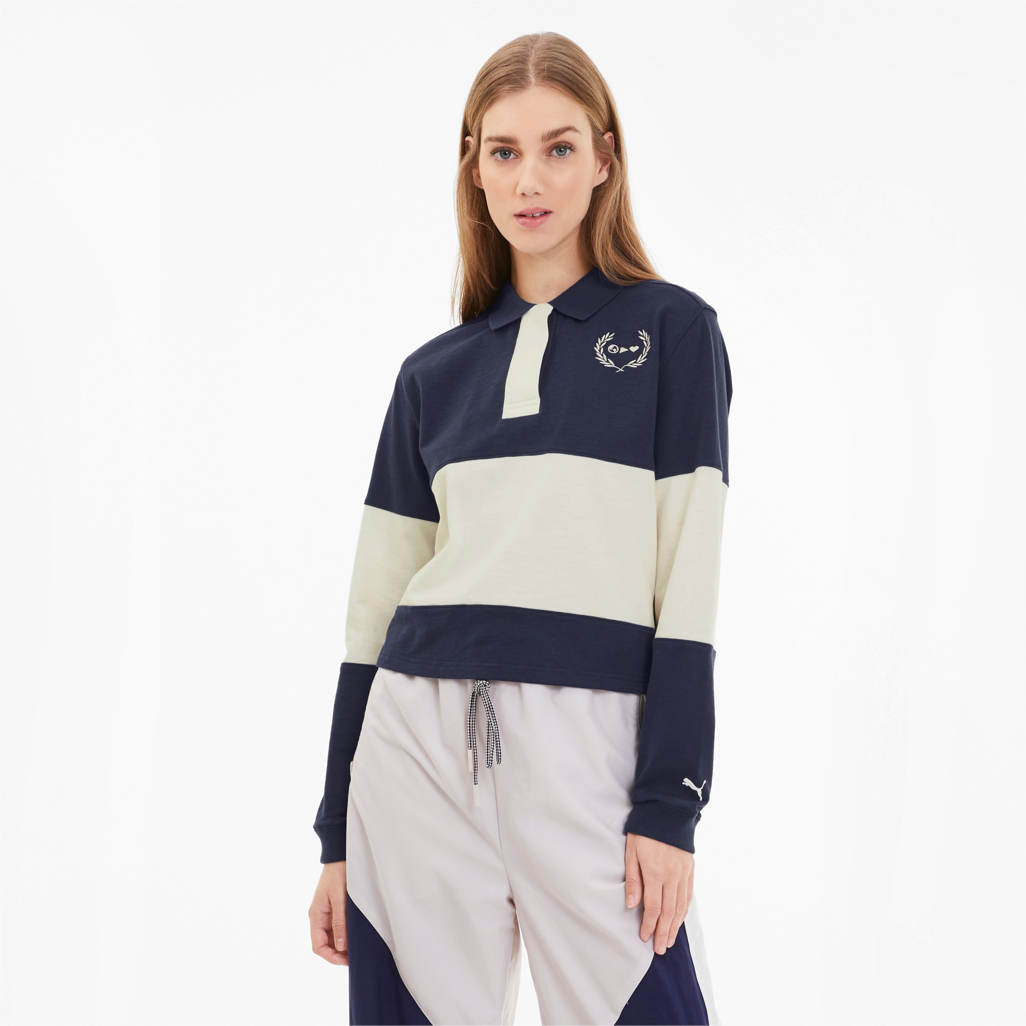 polo puma femme beige