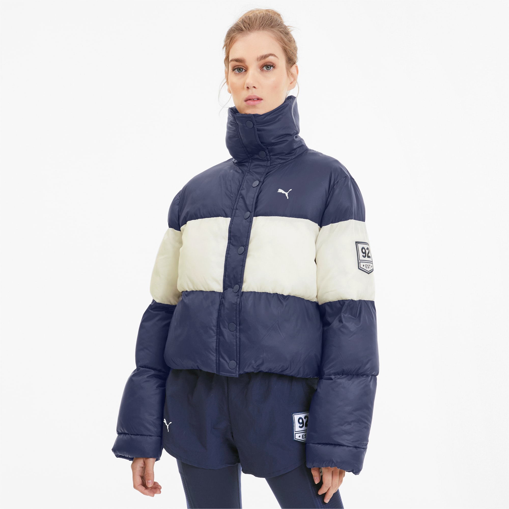 Puma puffer jacket women's