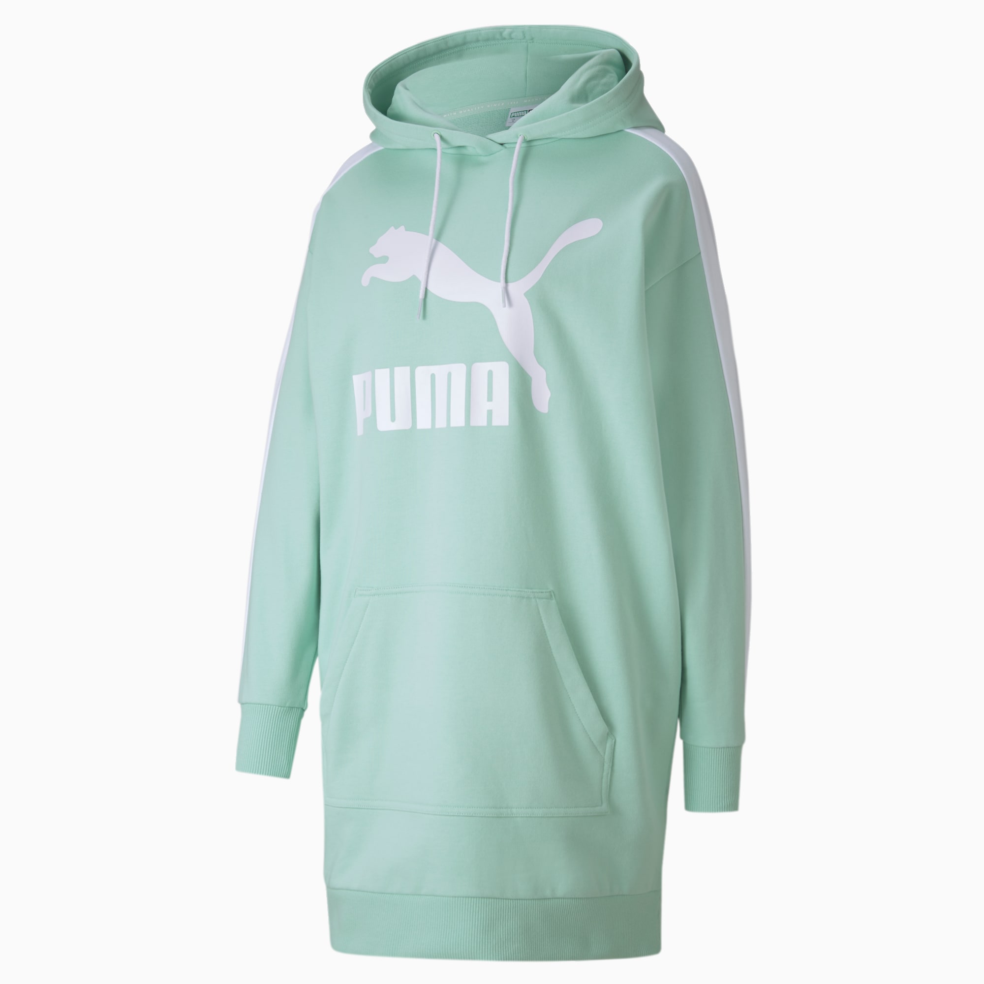Puma hooded sweatshirt dress clearance