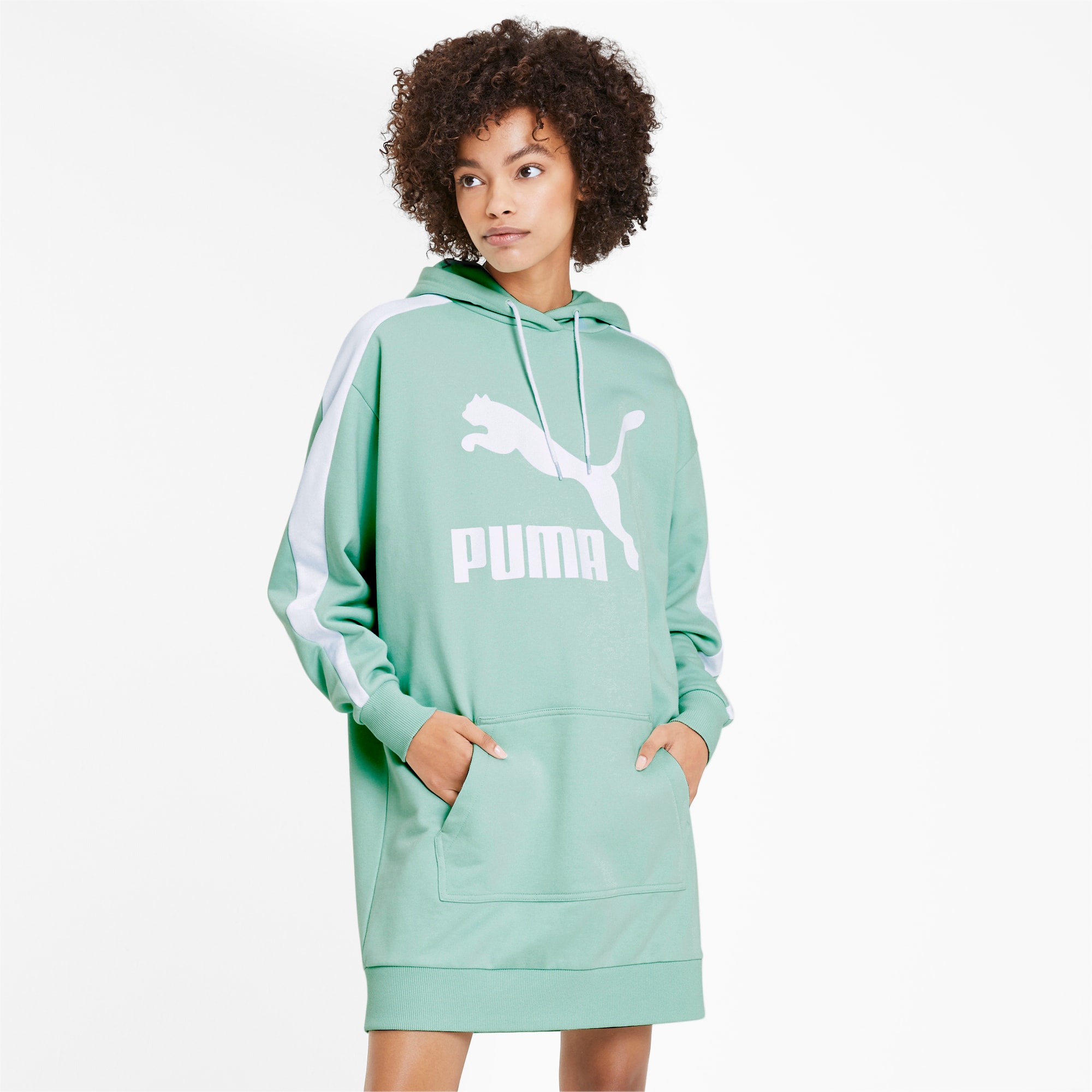 puma dress green