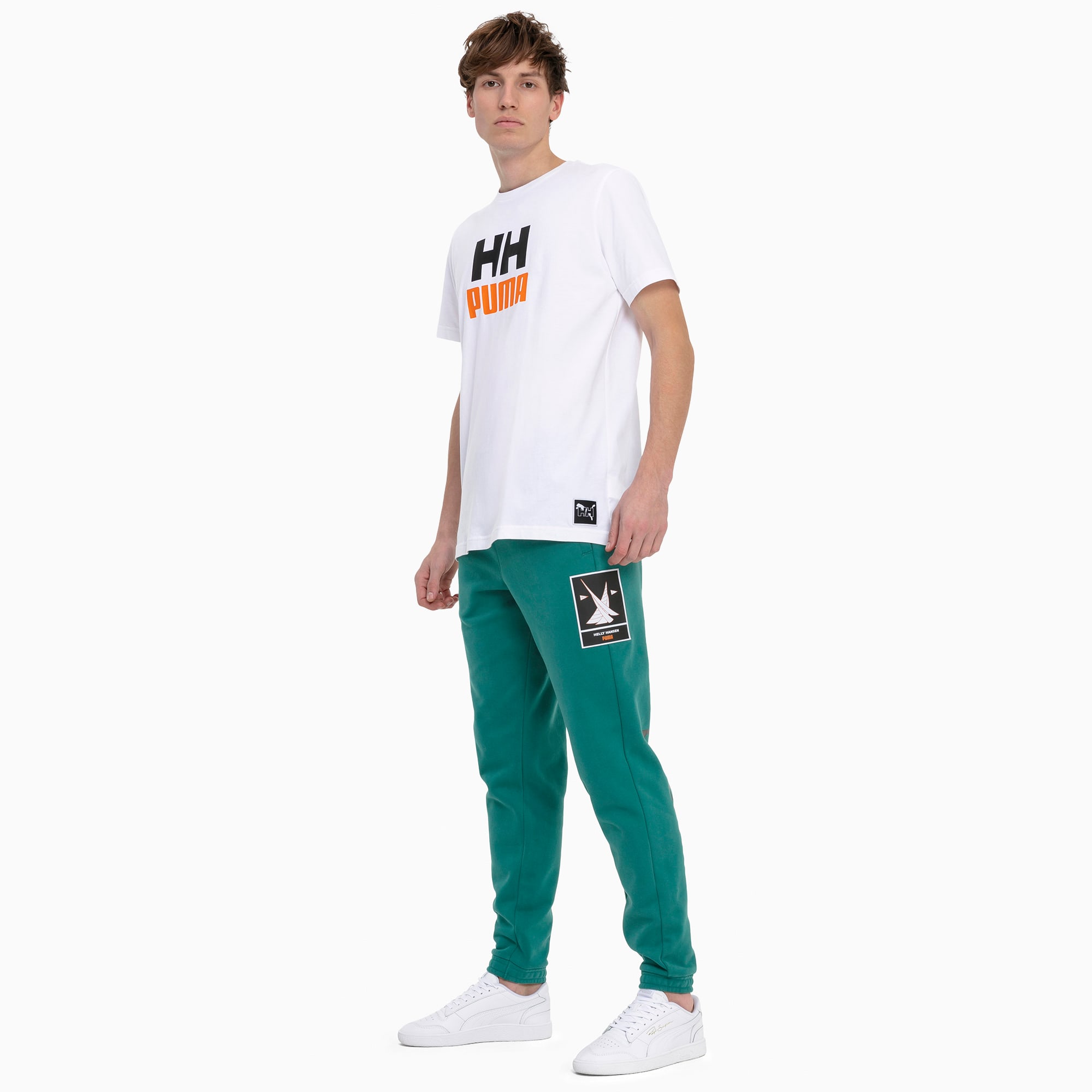 puma fleece track pants