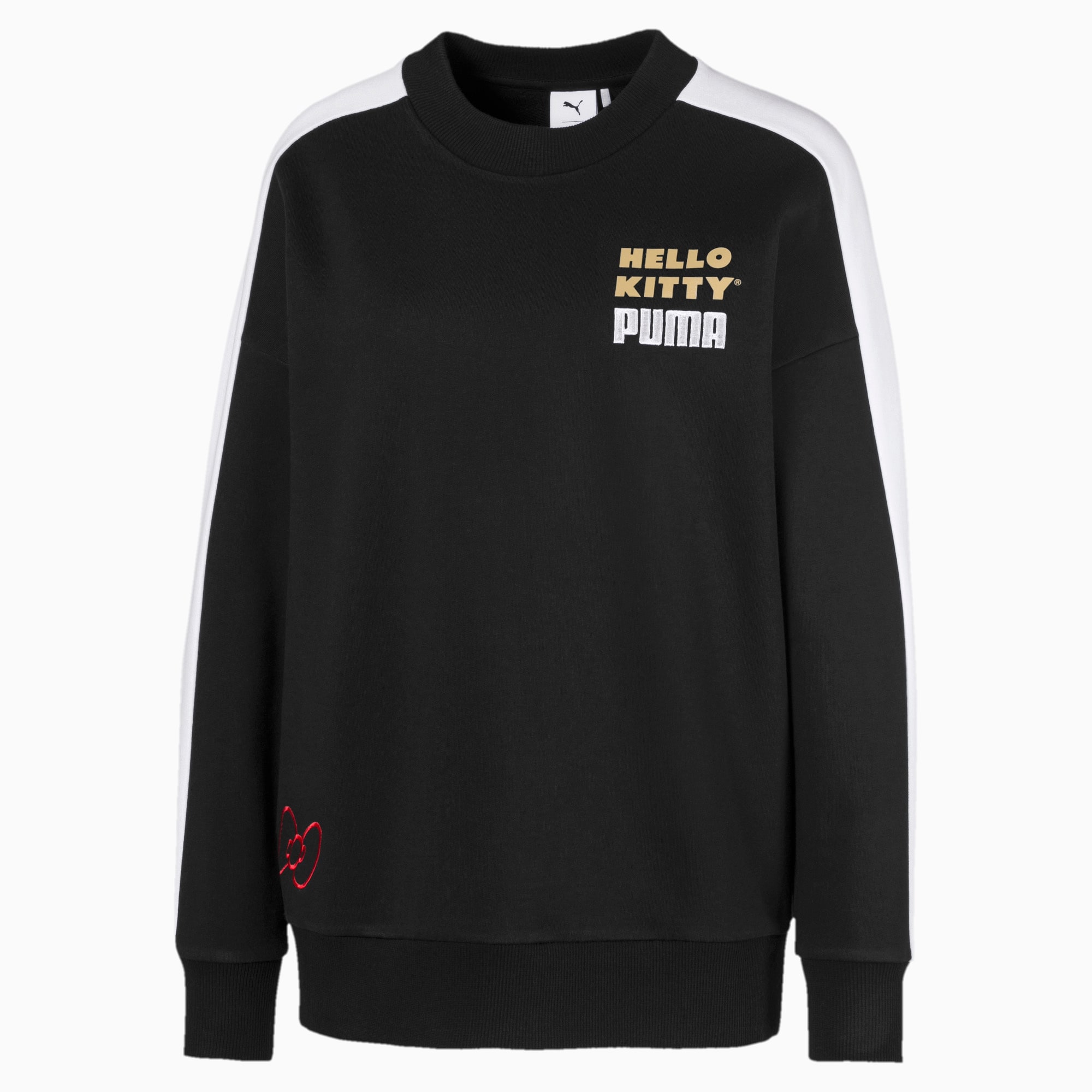 Puma X Hello Kitty Women S Sweater Puma Black Puma Crews Puma
