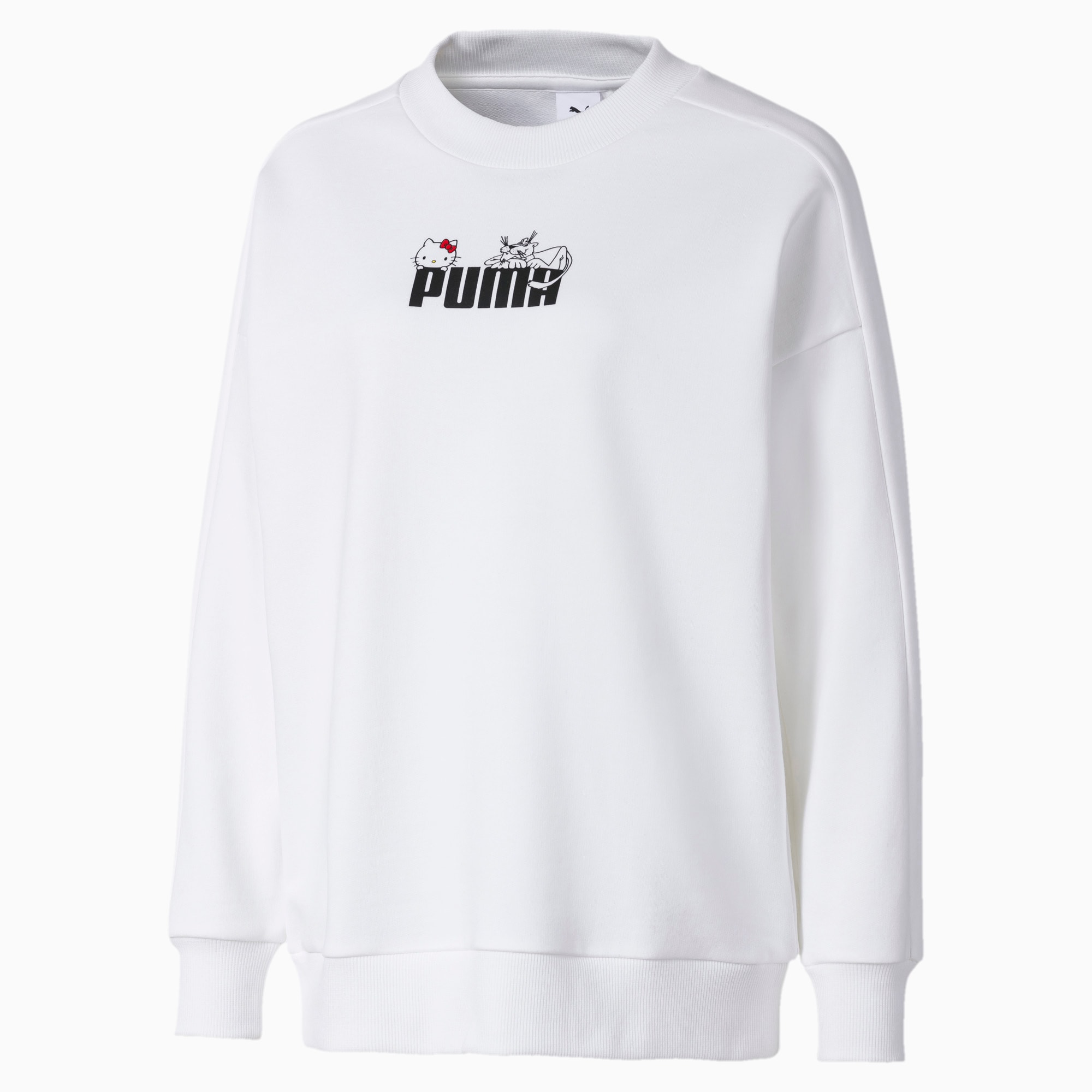 womens grey puma jumper