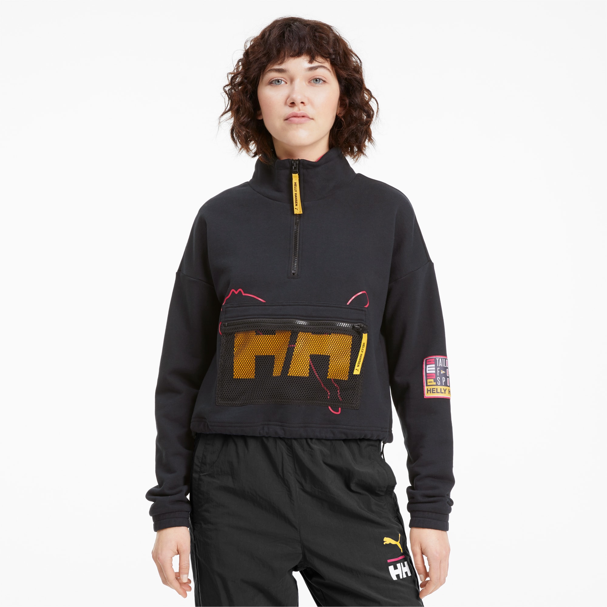 puma half zip pullover