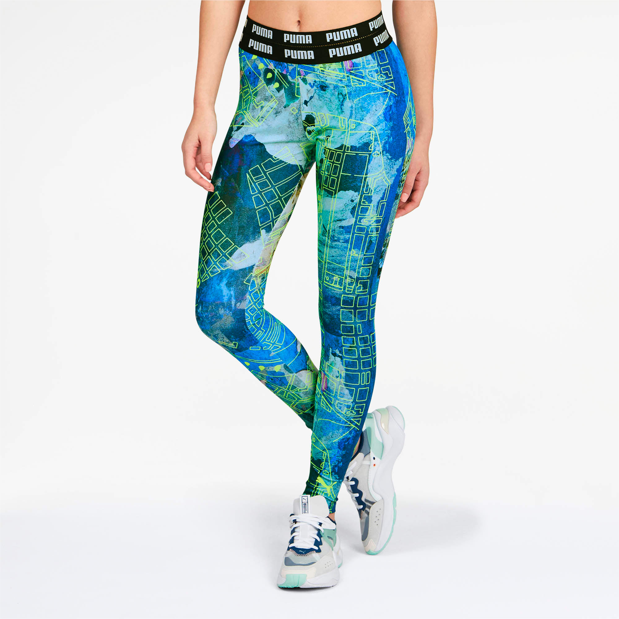 puma legging bleu