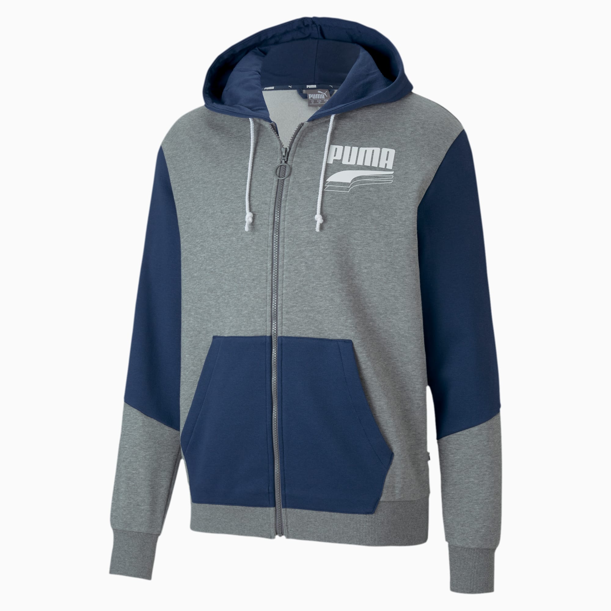 puma rebel block hoodie