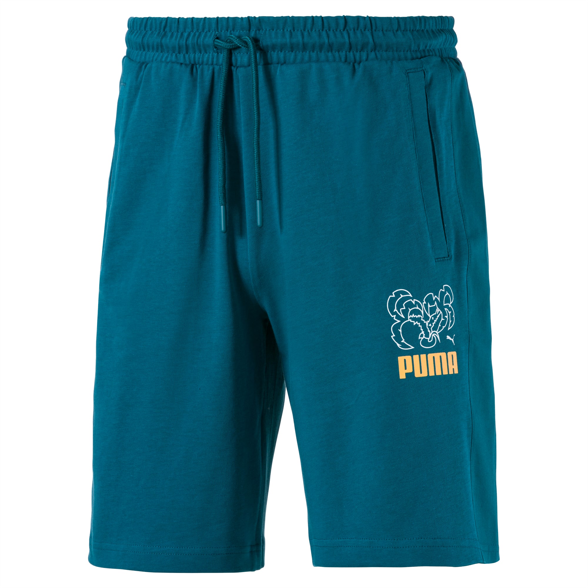 mens puma jersey shorts