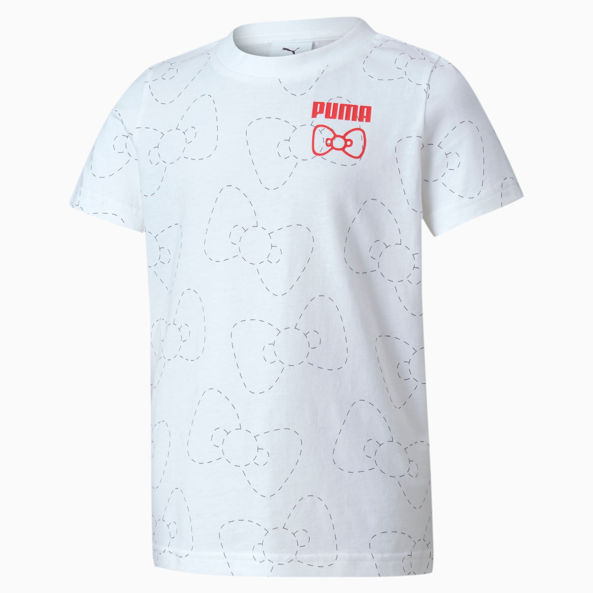 Puma X Hello Kitty Girls Aop Tee Jr Puma Us