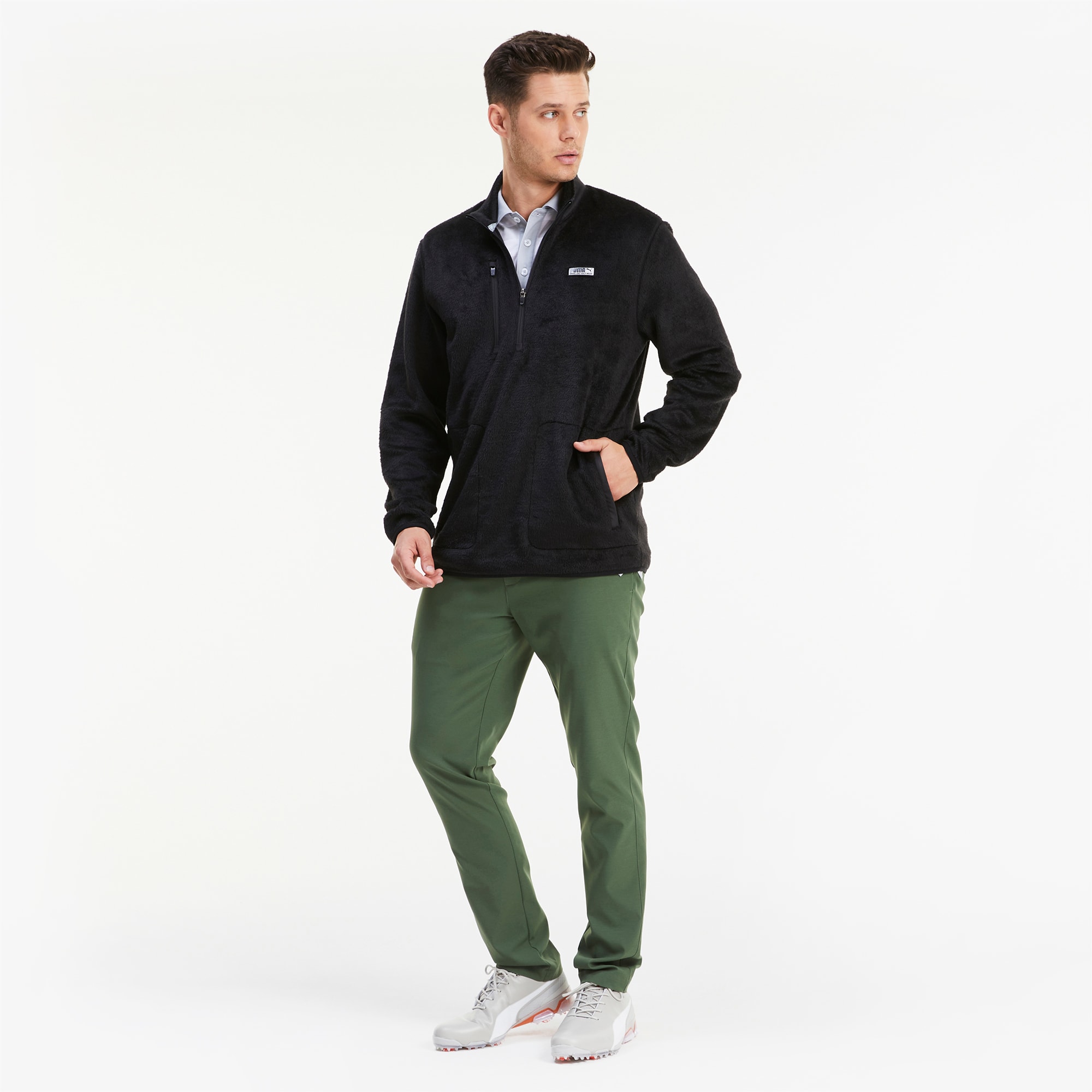Sherpa Quarter Zip Men S Golf Fleece Puma Shoes Puma
