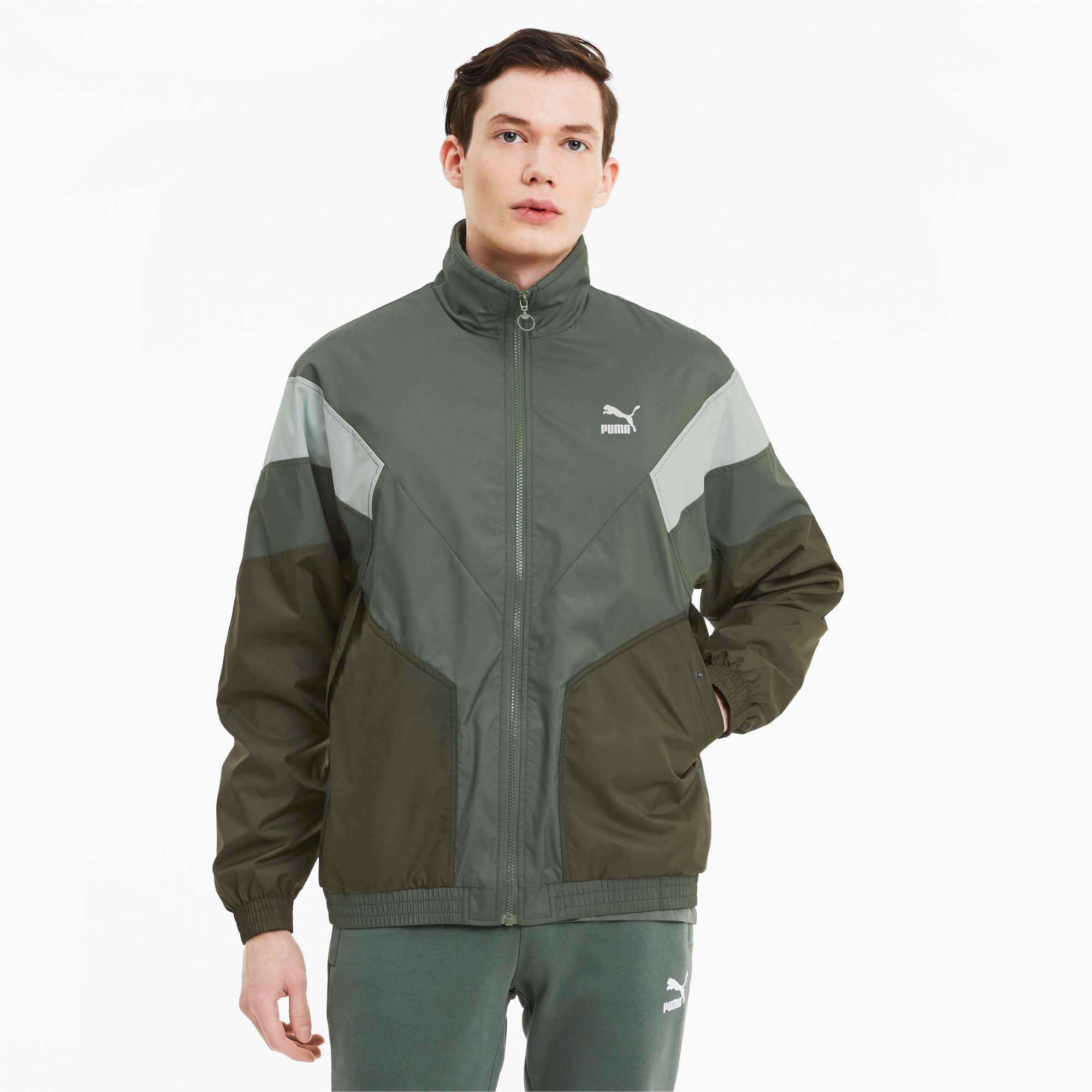 puma tape men's track jacket