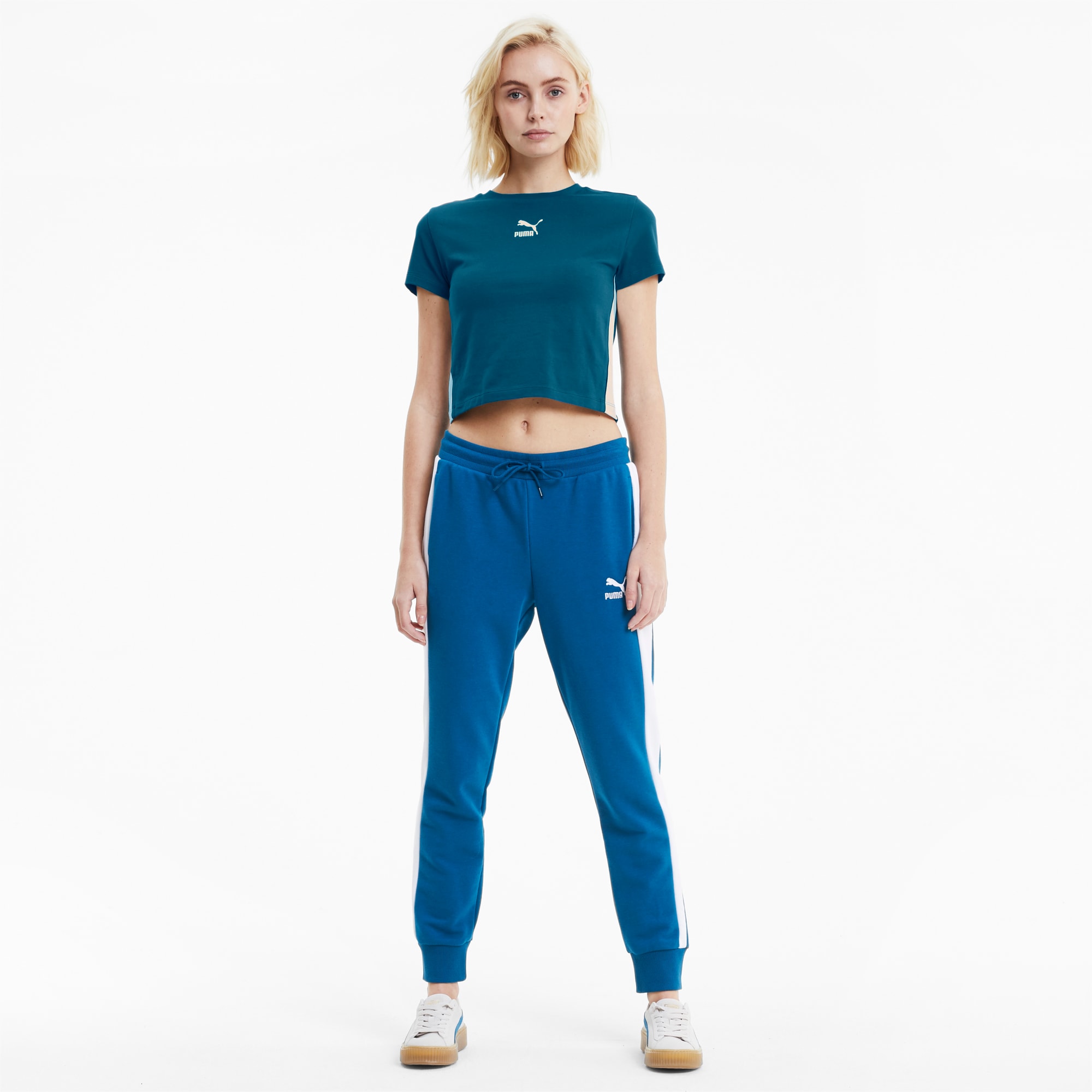 Puma revolt cropped tee store