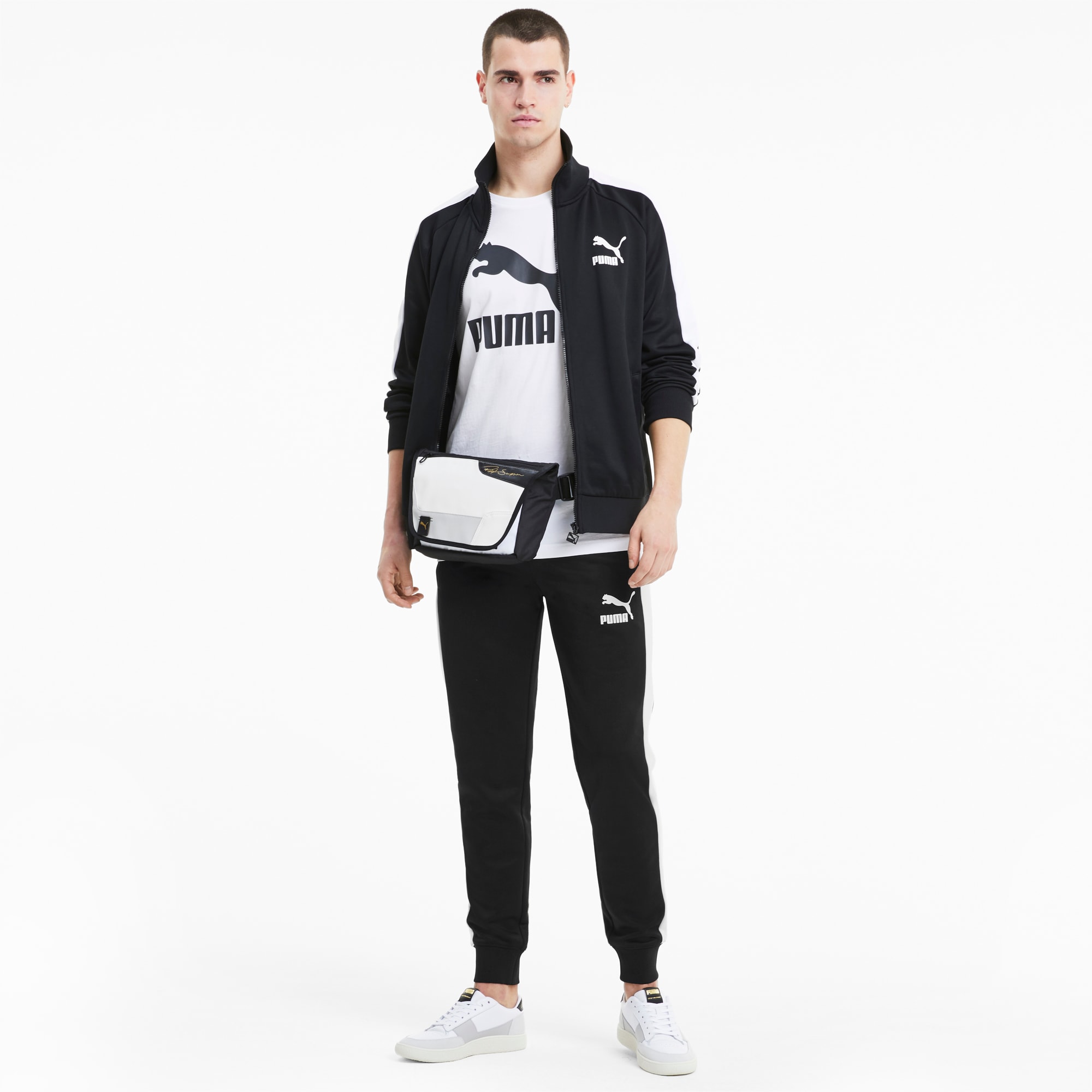 Puma Classics T7 track pants in black