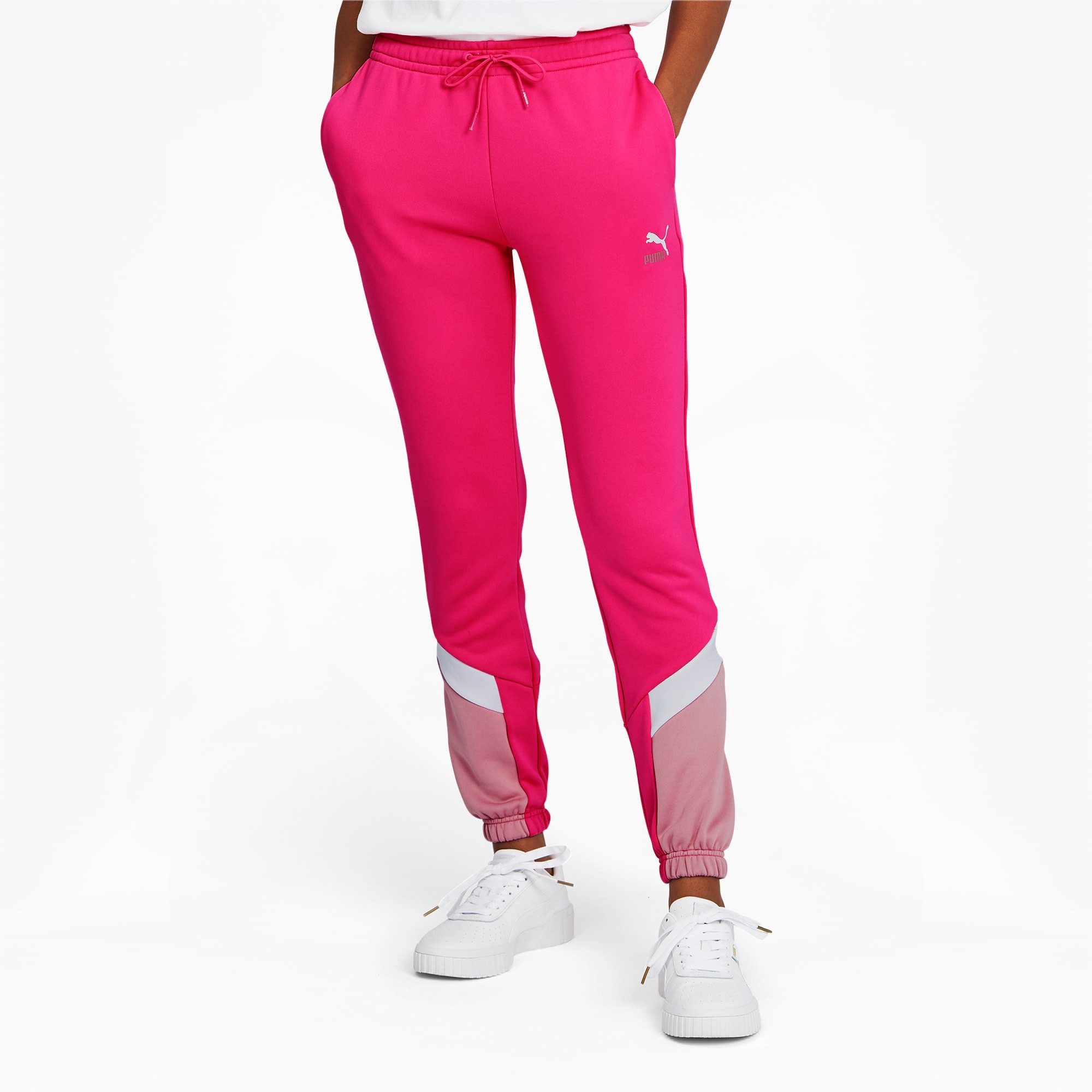 Puma Women's Regular Track Pants (67037625_Deep Forest_XS