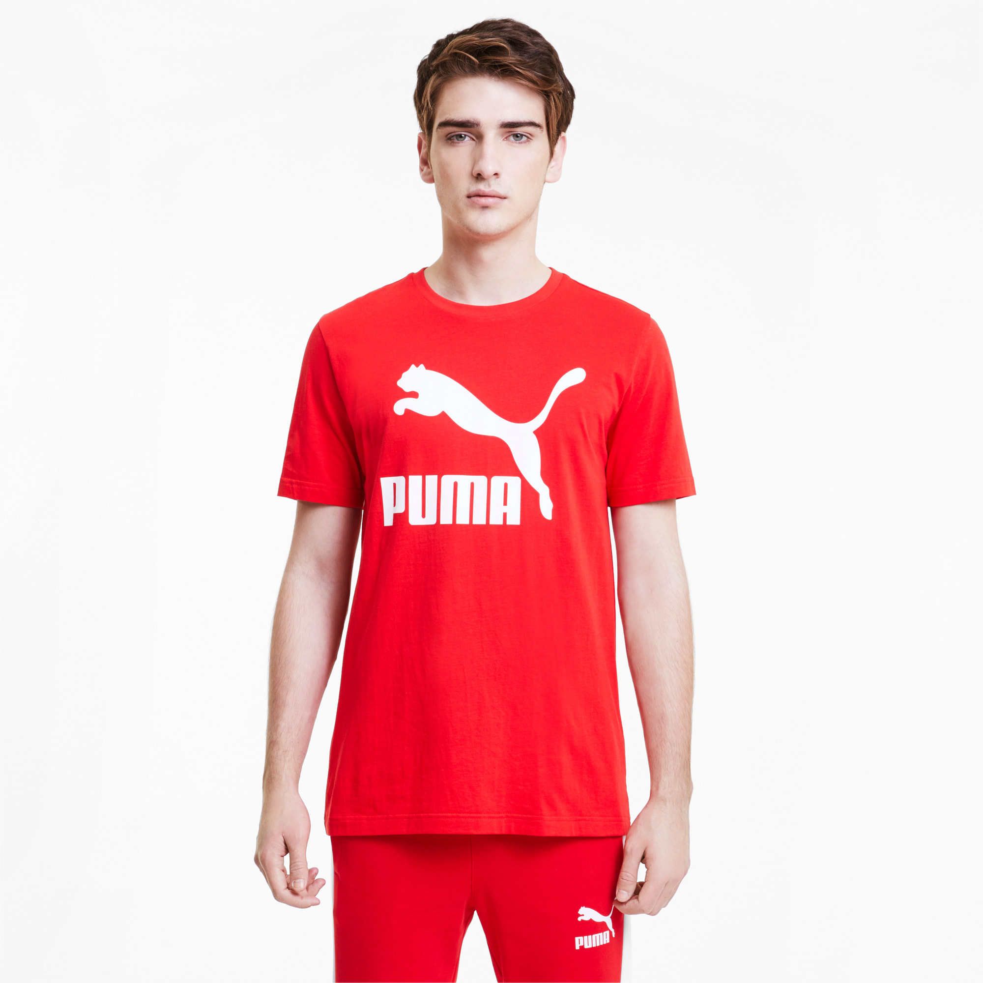 High risk red puma shirt clearance