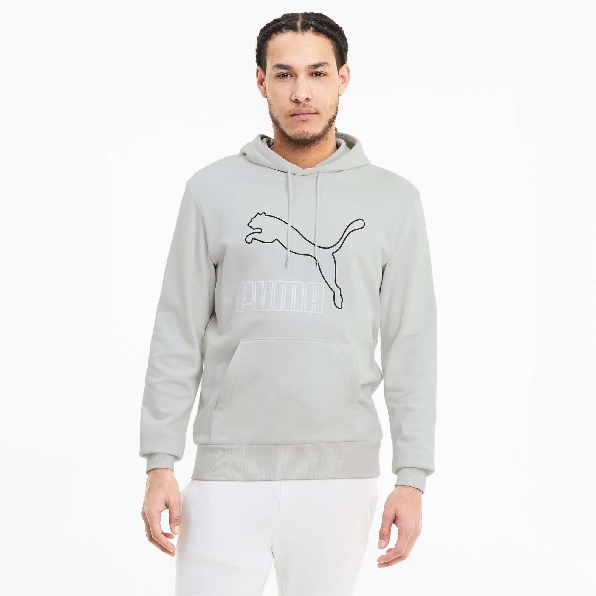 mens grey puma jumper