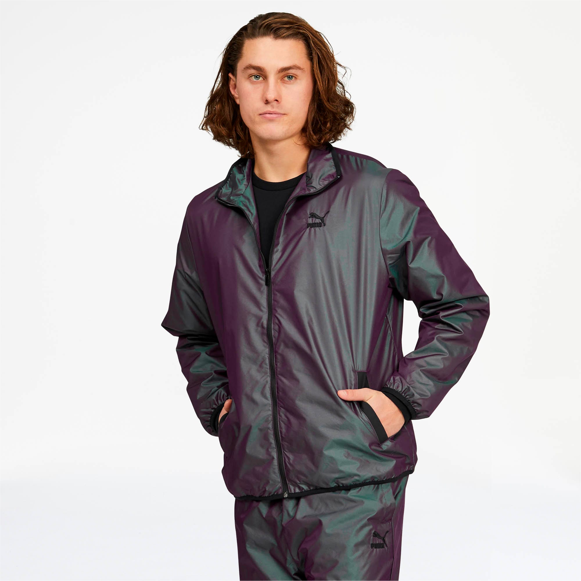 puma windbreaker men's jacket