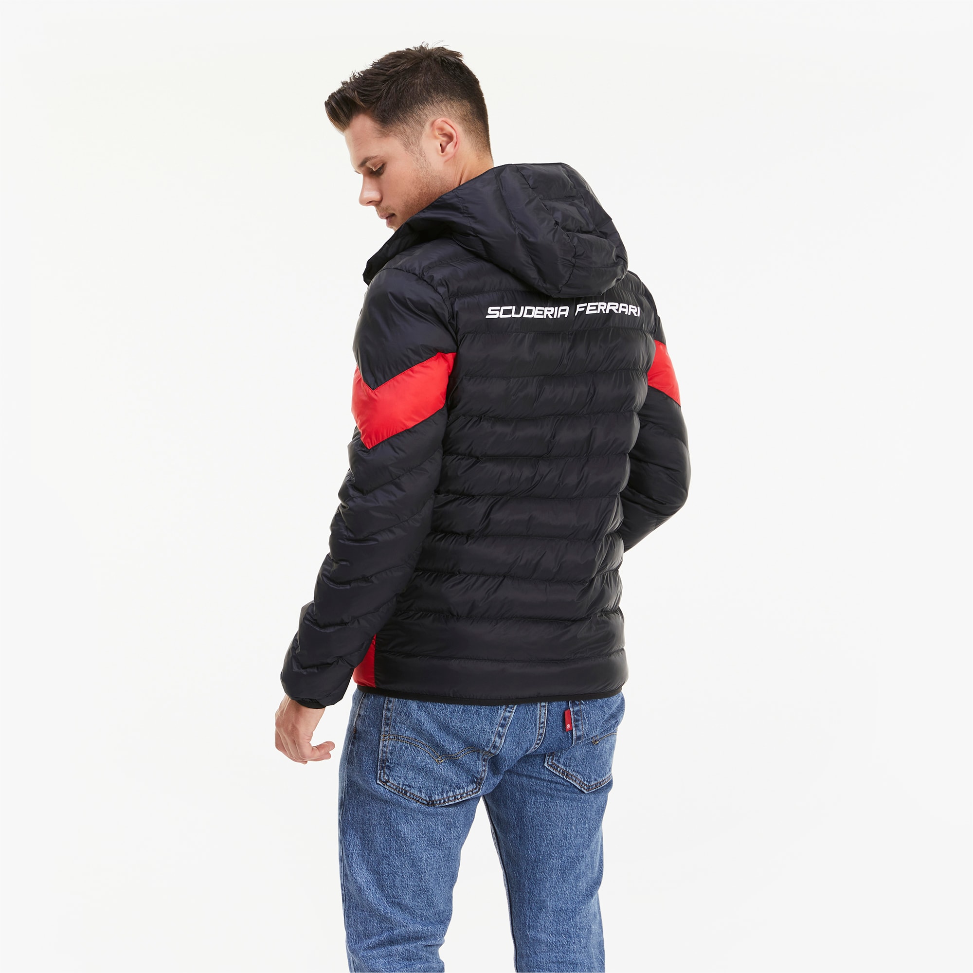 Chamarra Scuderia Ferrari Race MCS EcoLite para Hombre