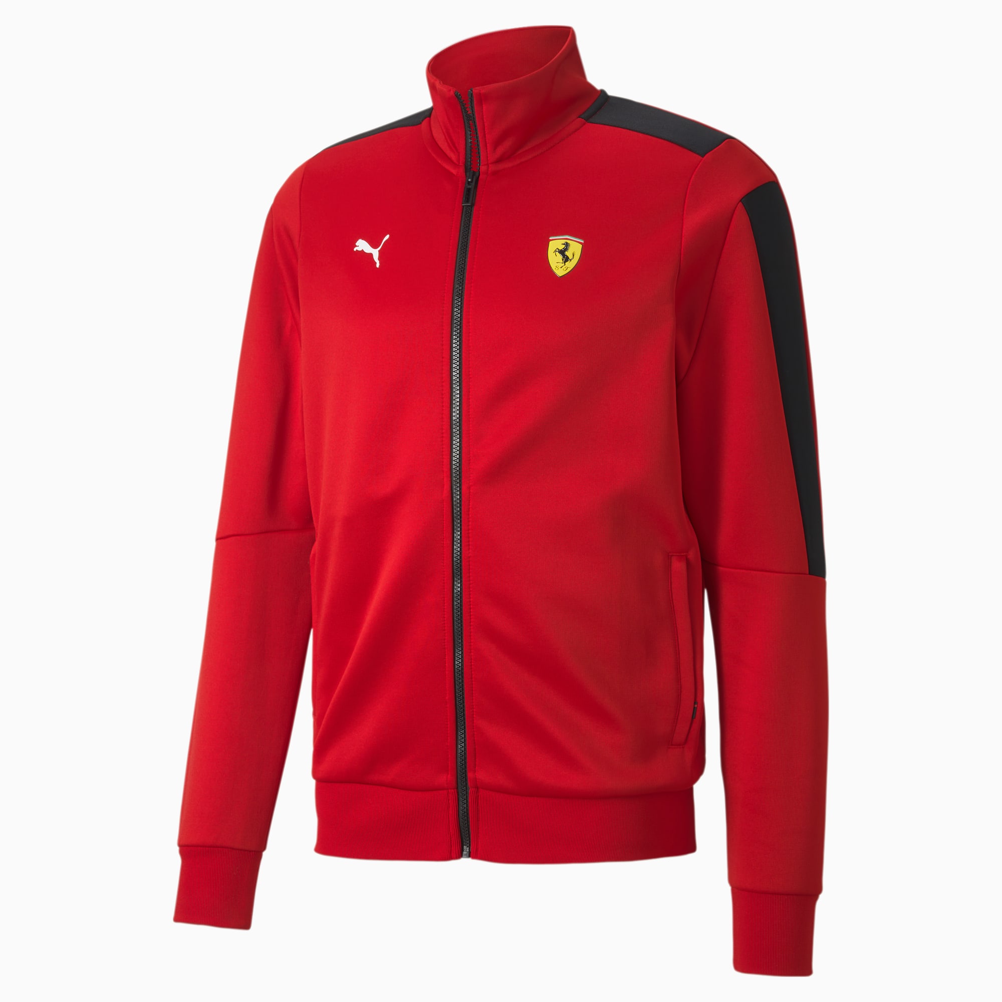 puma men's scuderia ferrari t7 track jacket