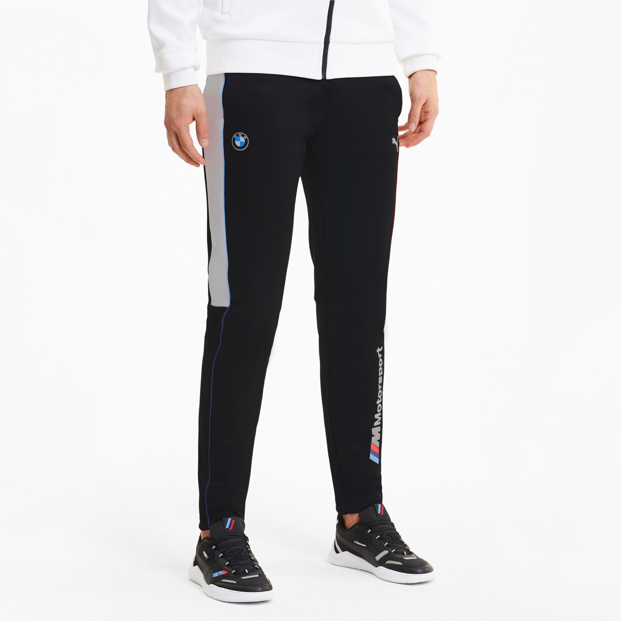 black puma track pants