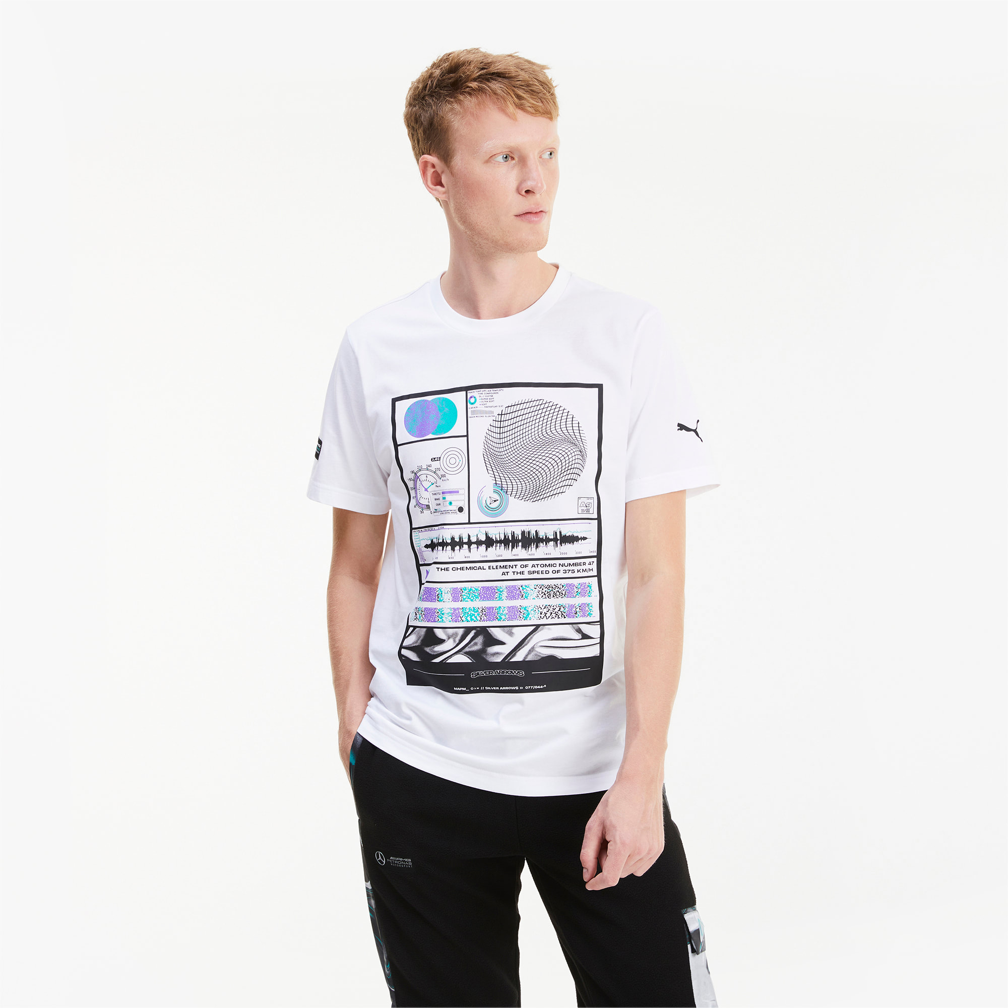 Mercedes-AMG Petronas Men's Graphic Tee | PUMA US