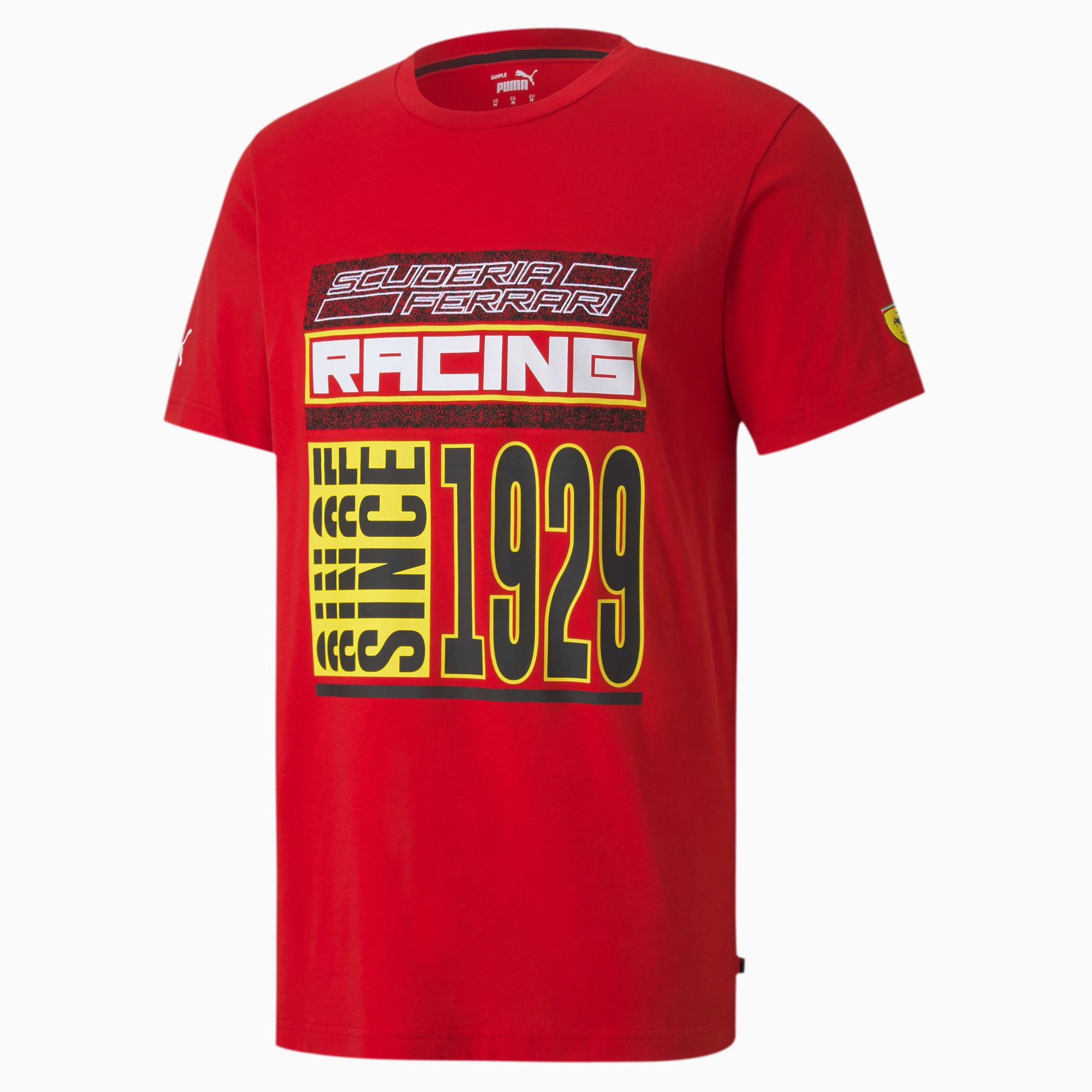Puma SCUDERIA FERRARI RACE GARAGE - T-shirt imprimé - rosso corsa