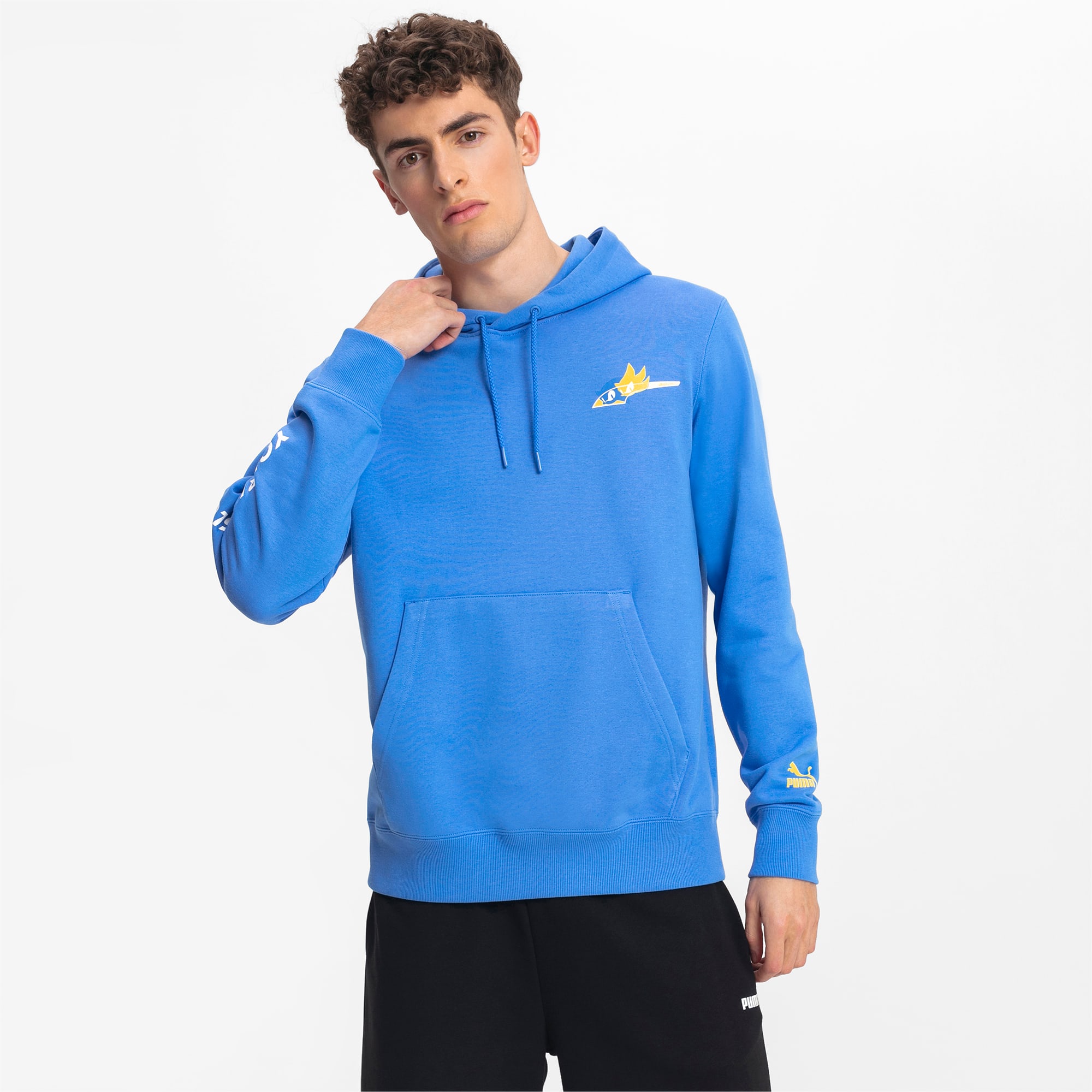 blue puma hoodie