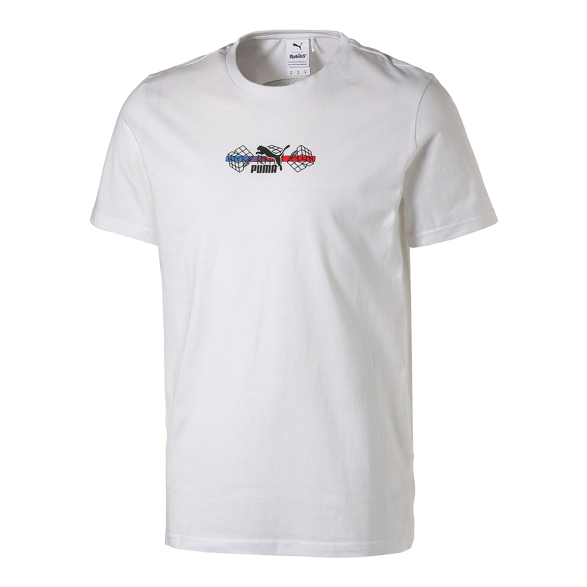 puma white tee shirts