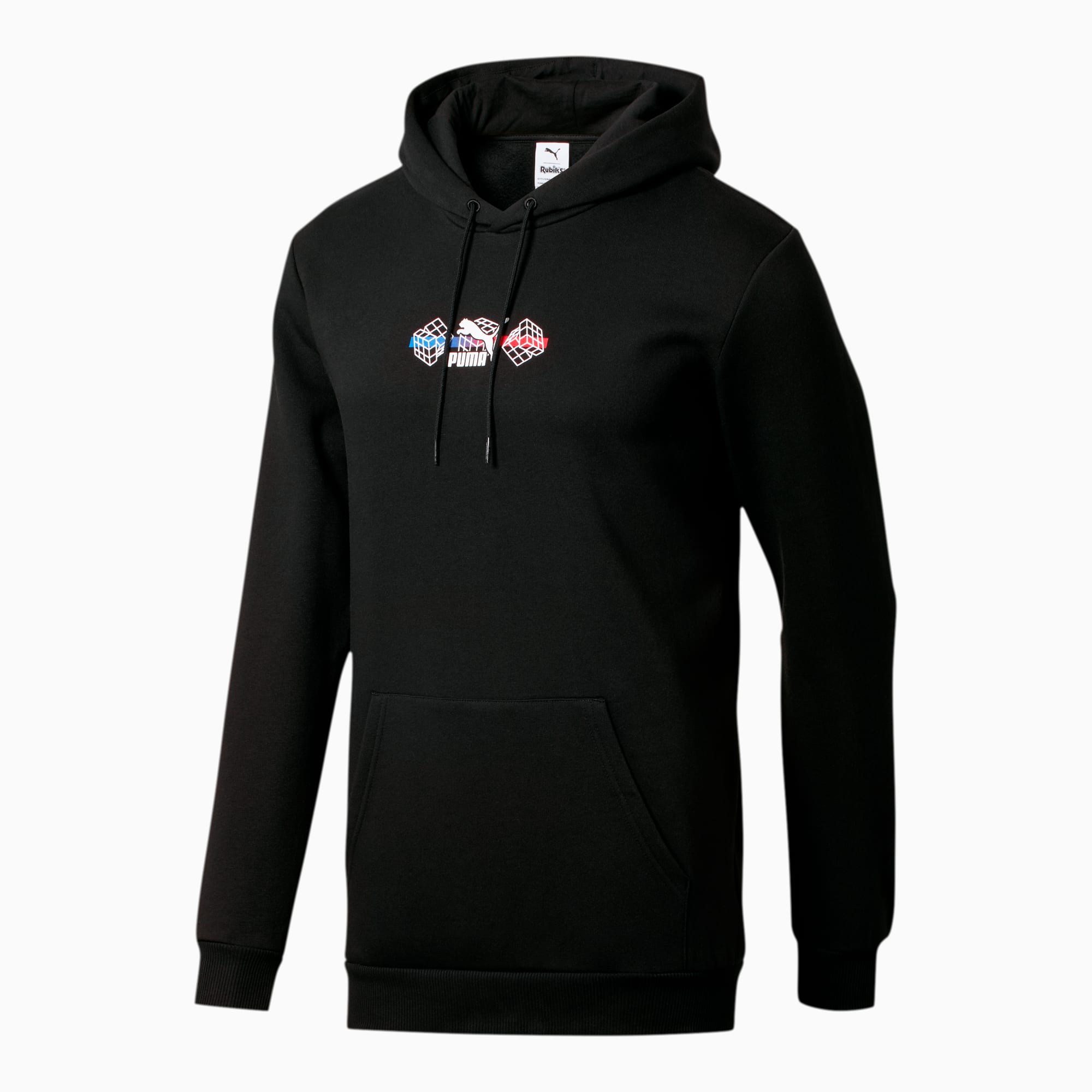 black puma hoodie mens