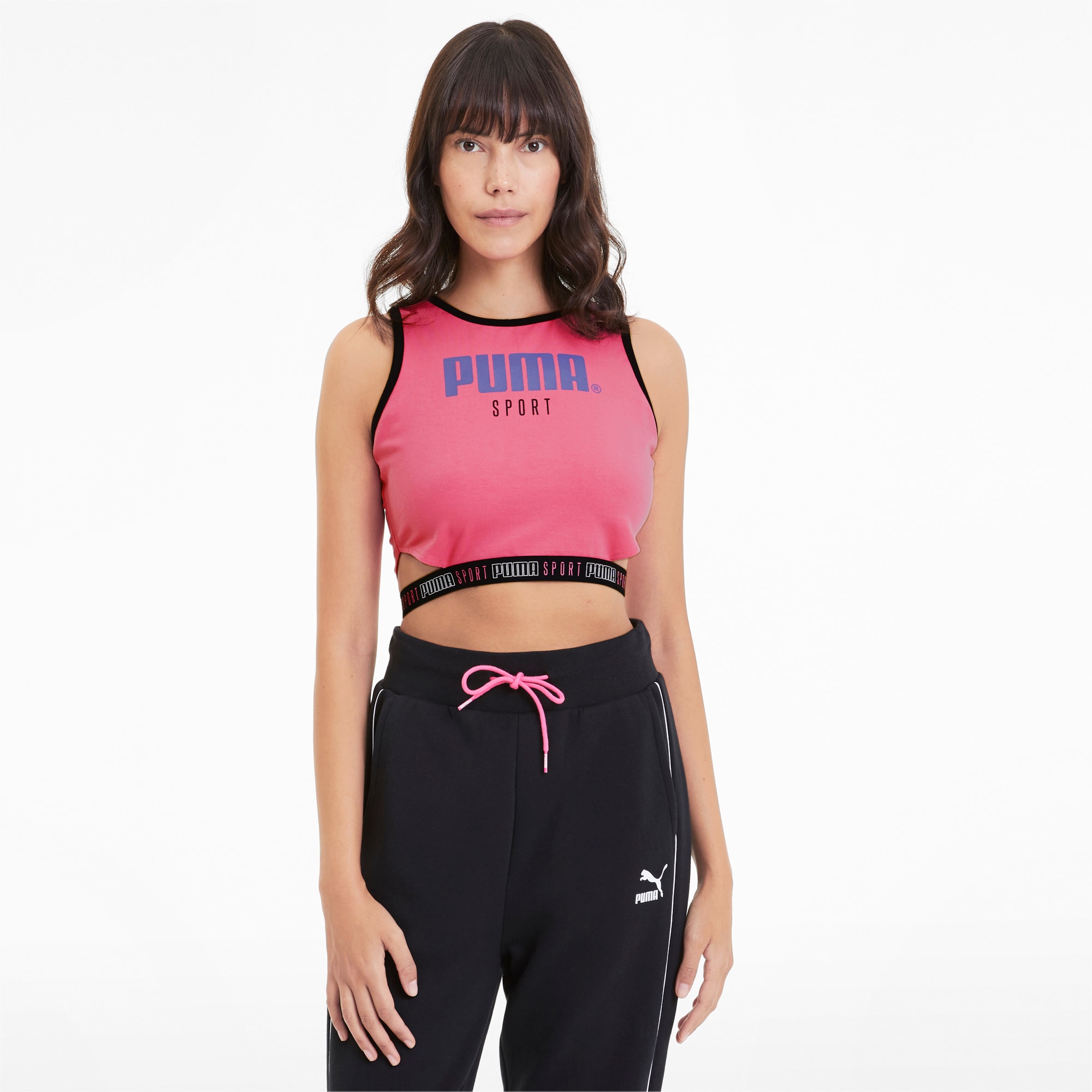 puma womens crop top