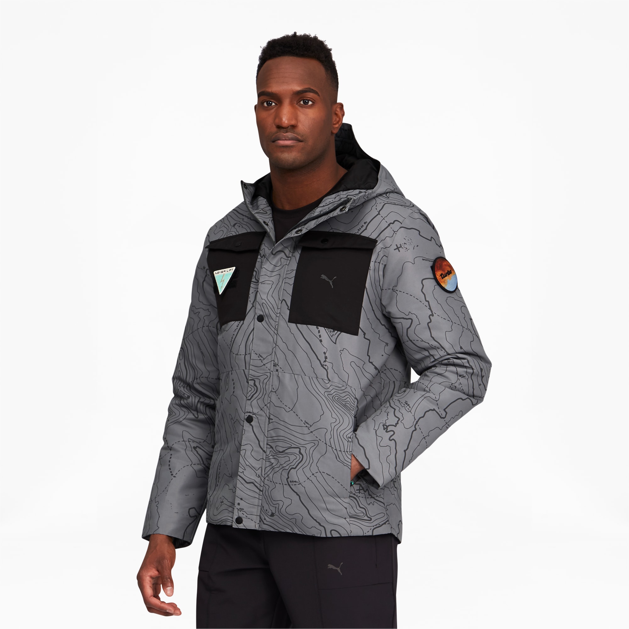 puma padded jacket mens