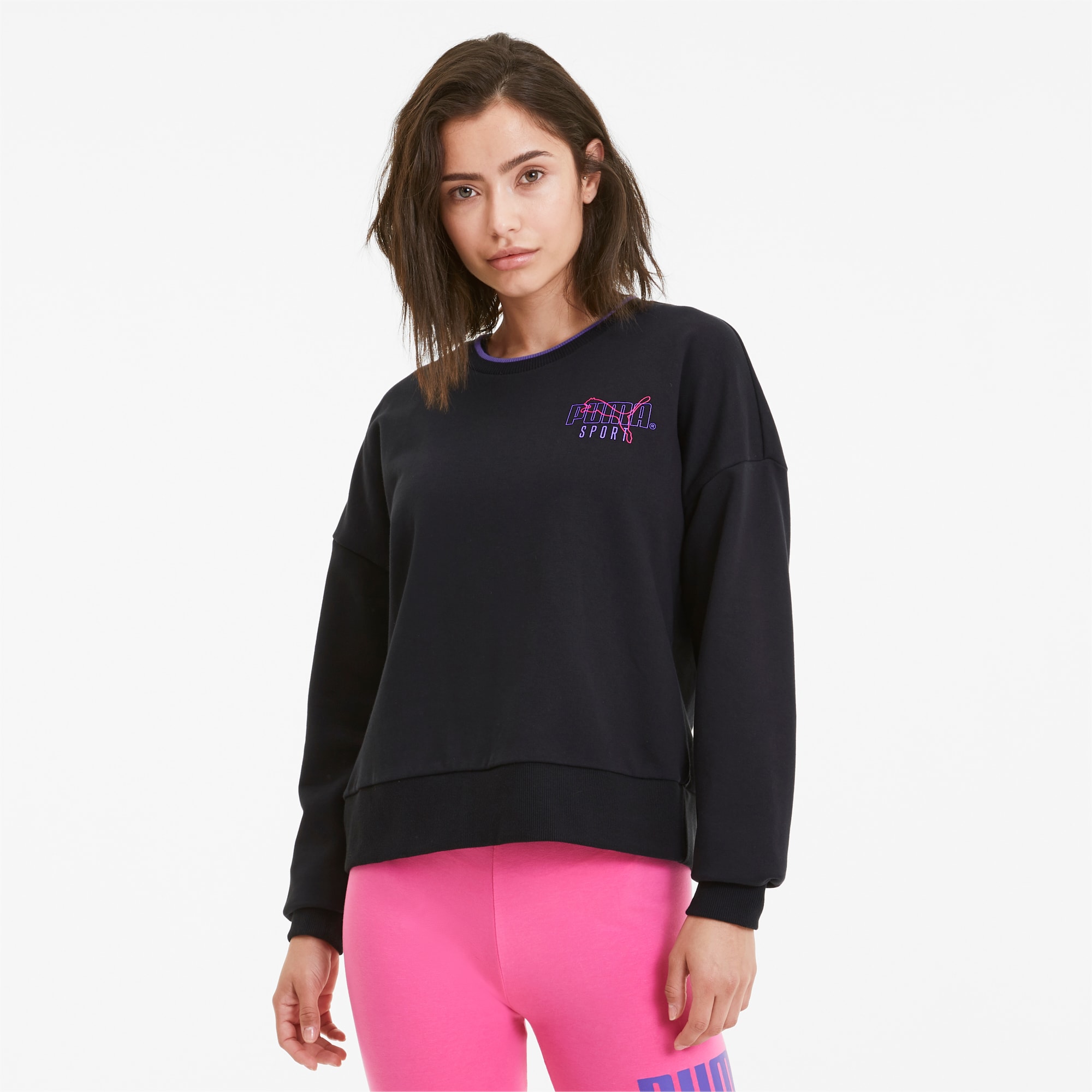 puma retro crew sweatshirt