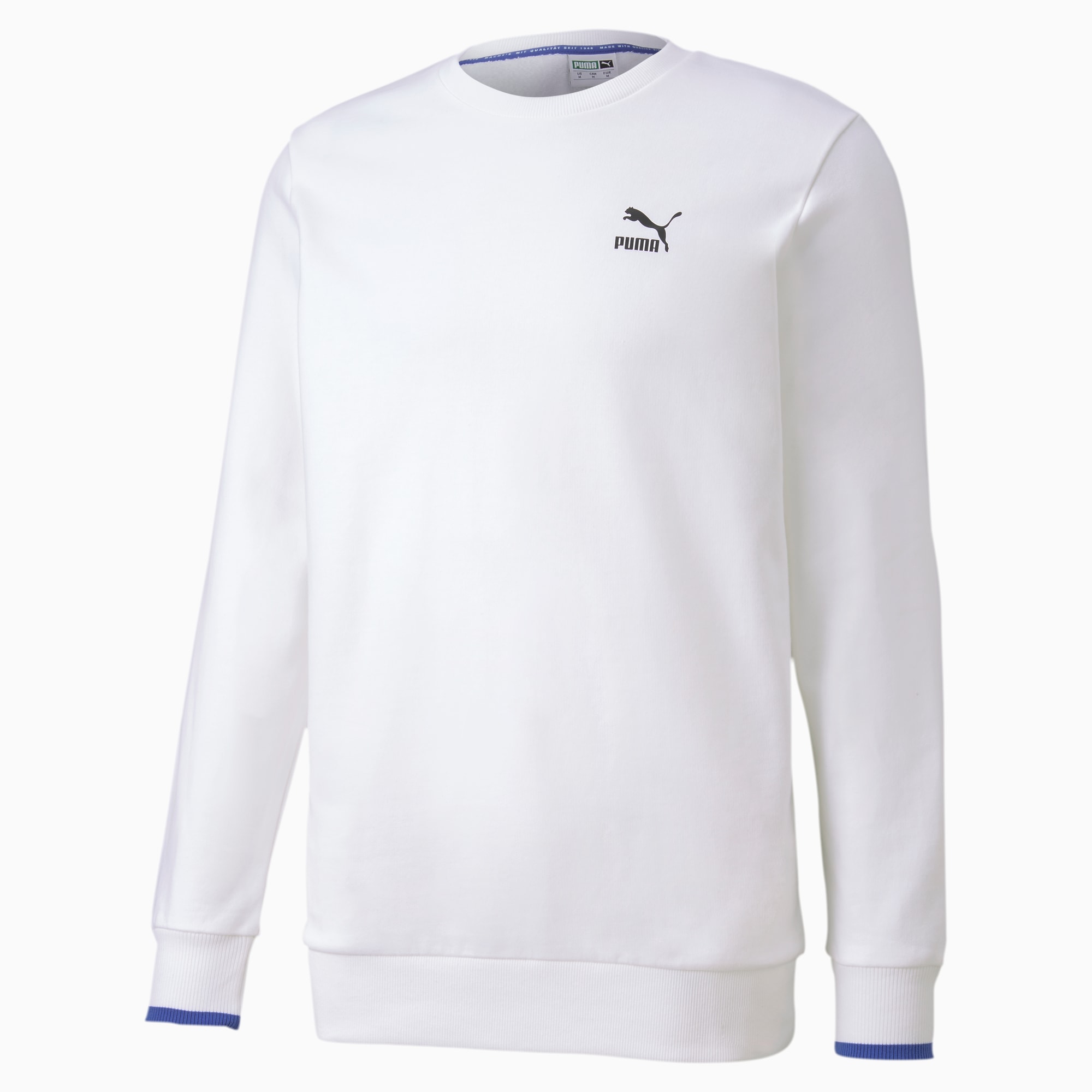 white puma sweatshirt