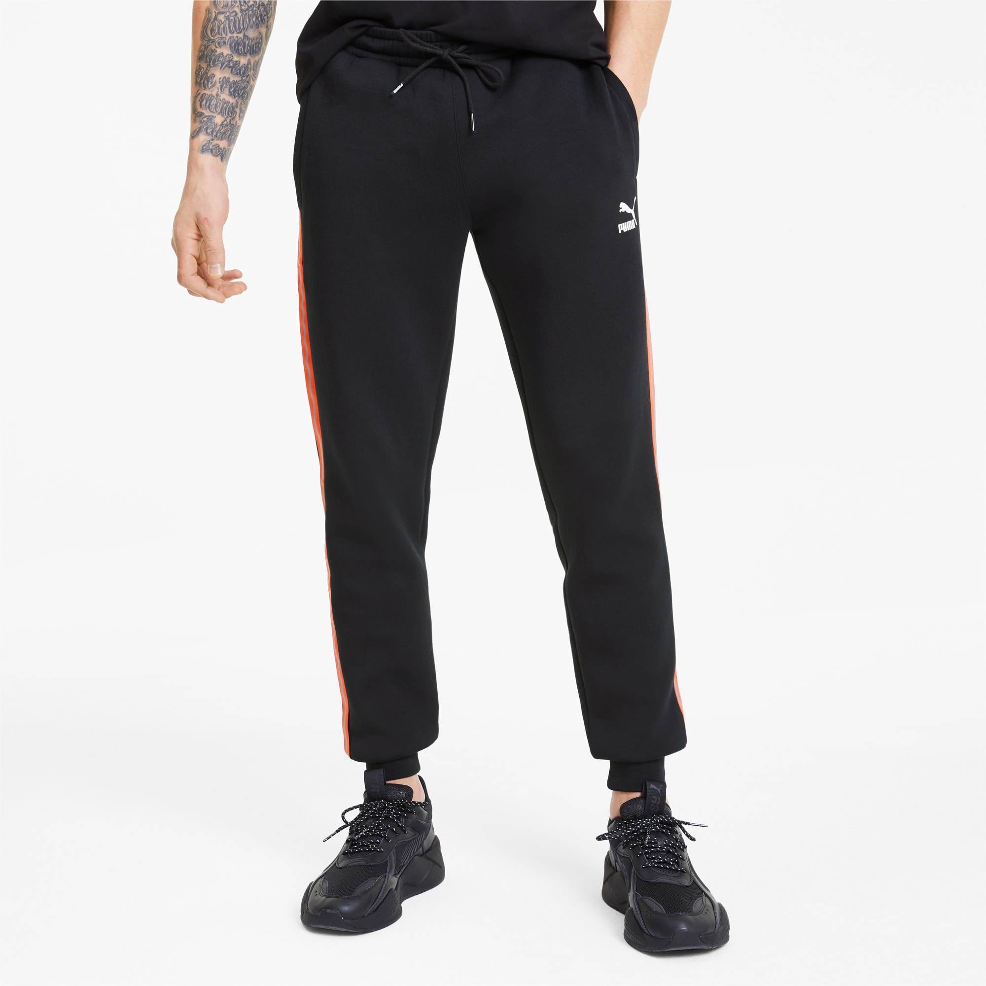 Men's Track Pants | Cotton Black | PUMA 