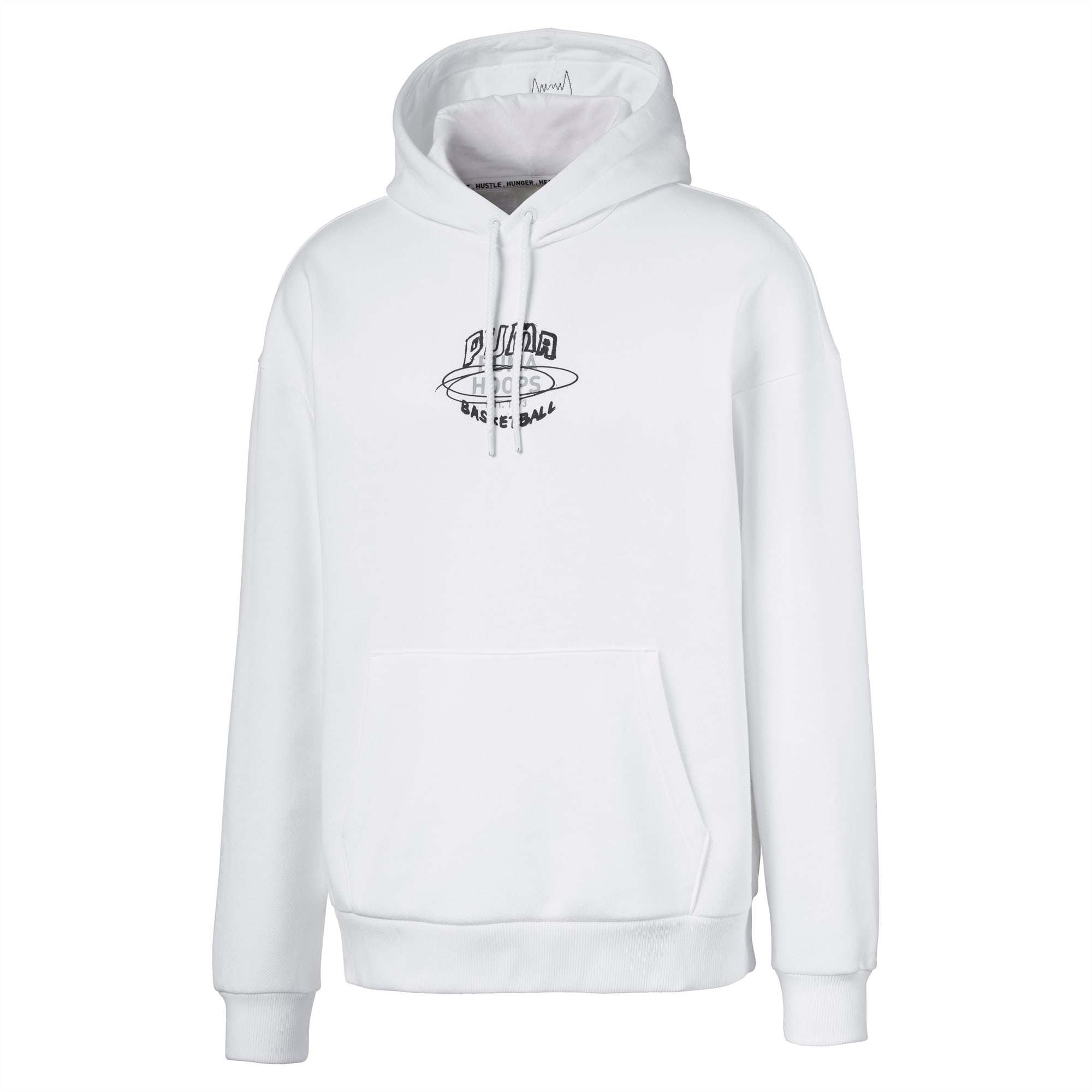 Hoops Men's Hoodie | Puma White | PUMA 