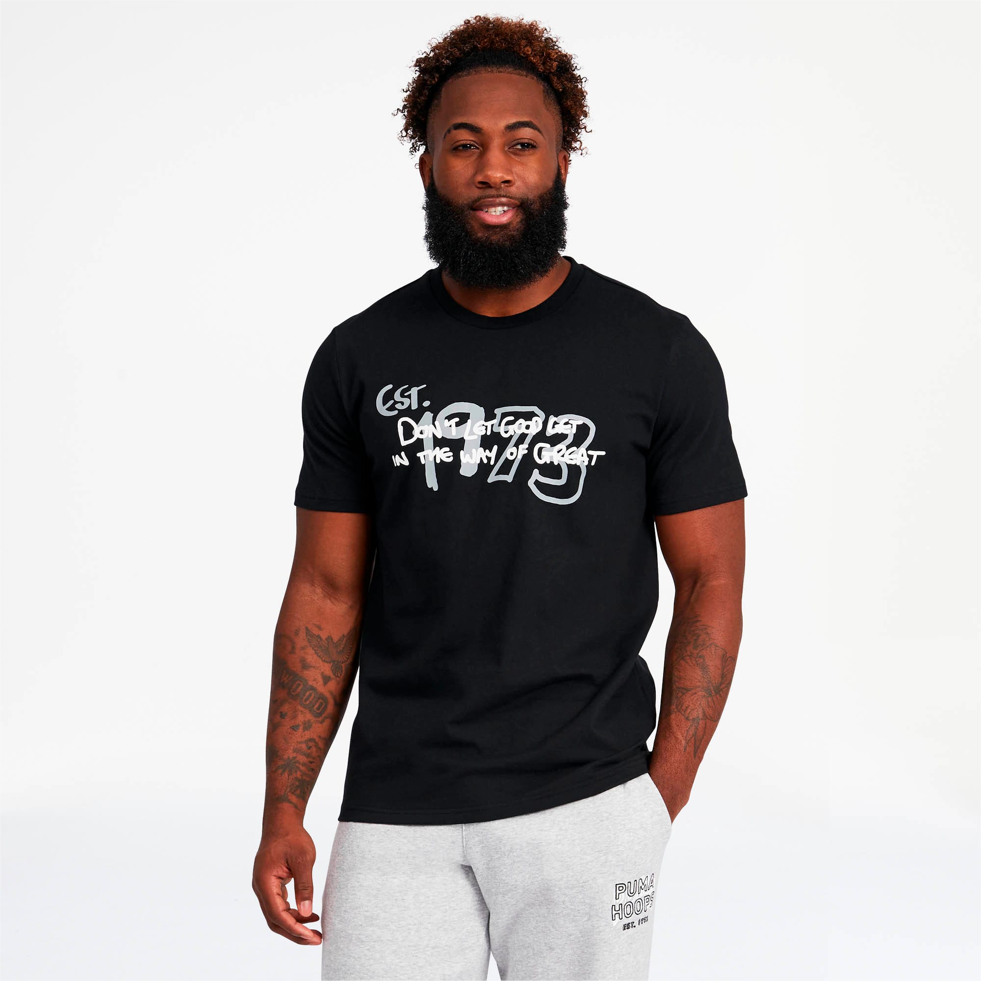 Great Hoops Men's Tee | PUMA US