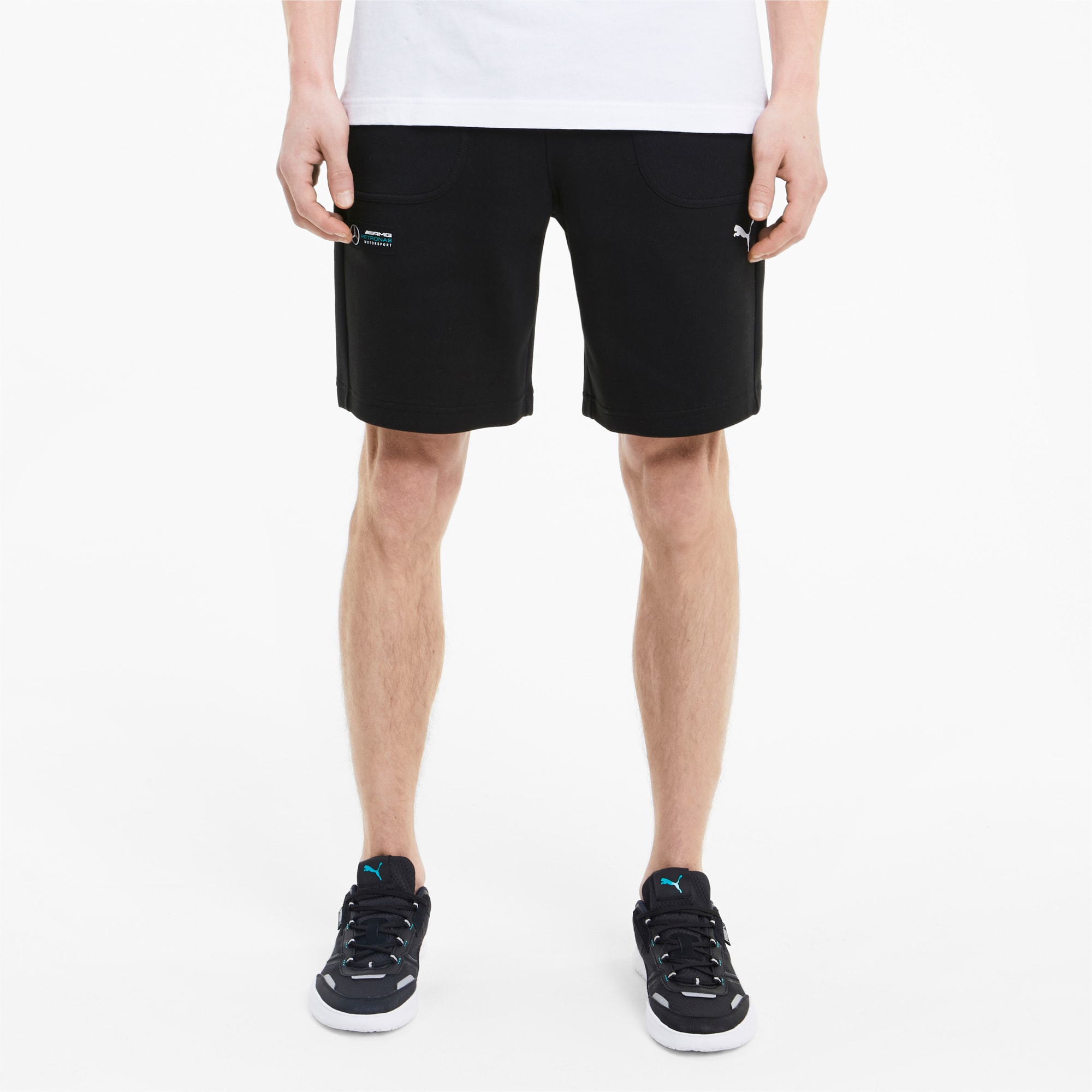 puma sweat shorts mens