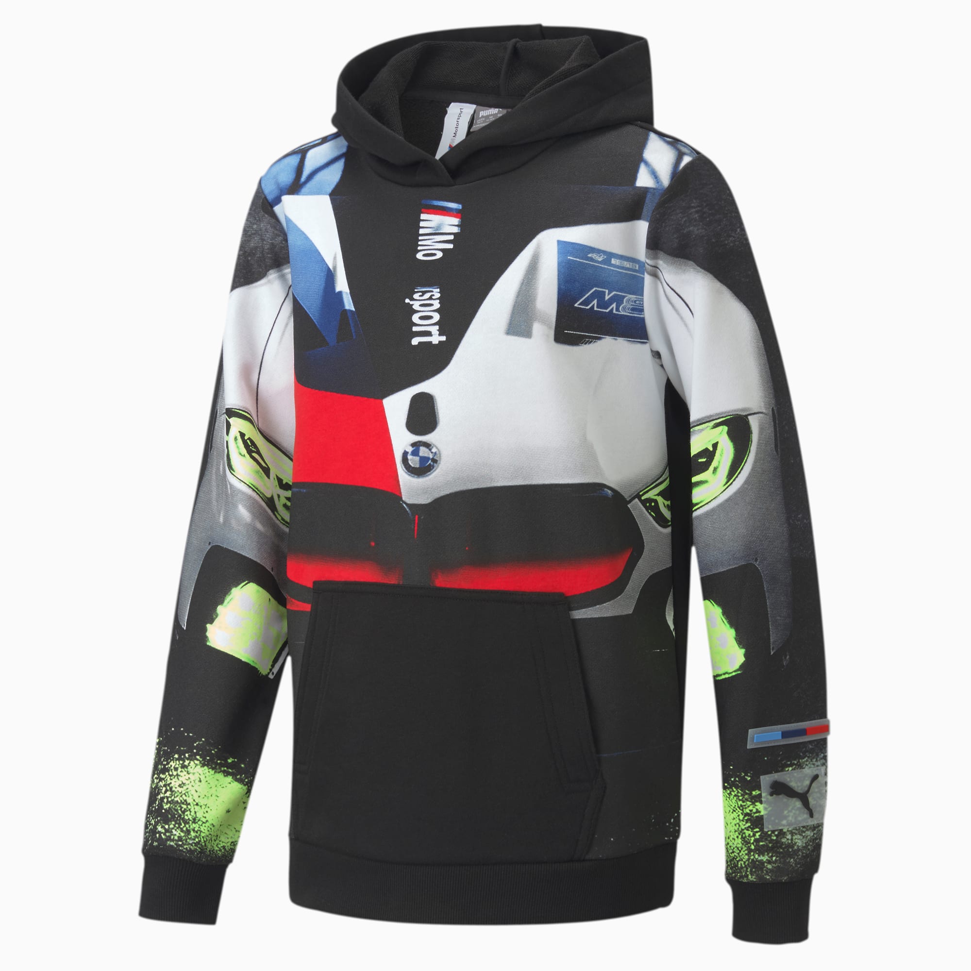 puma style graphic hoodie