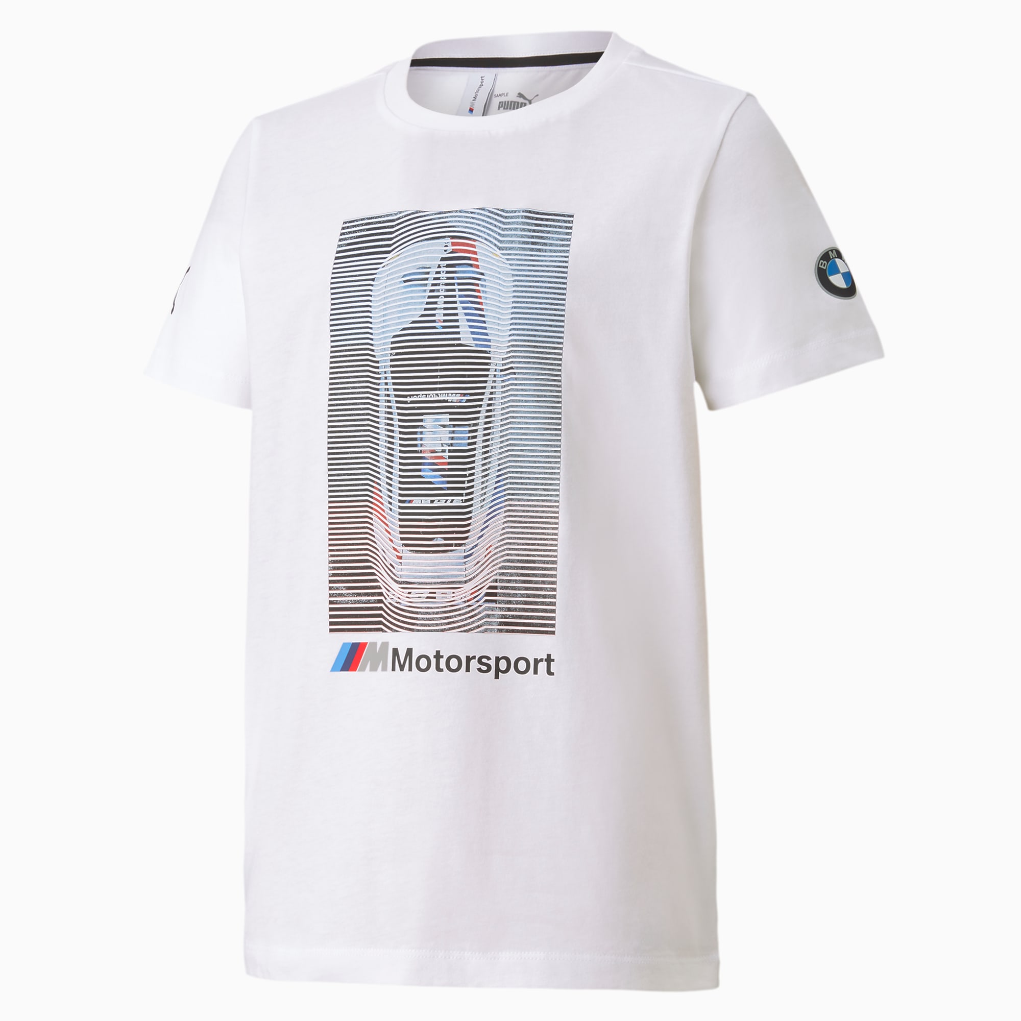 puma bmw white t shirt