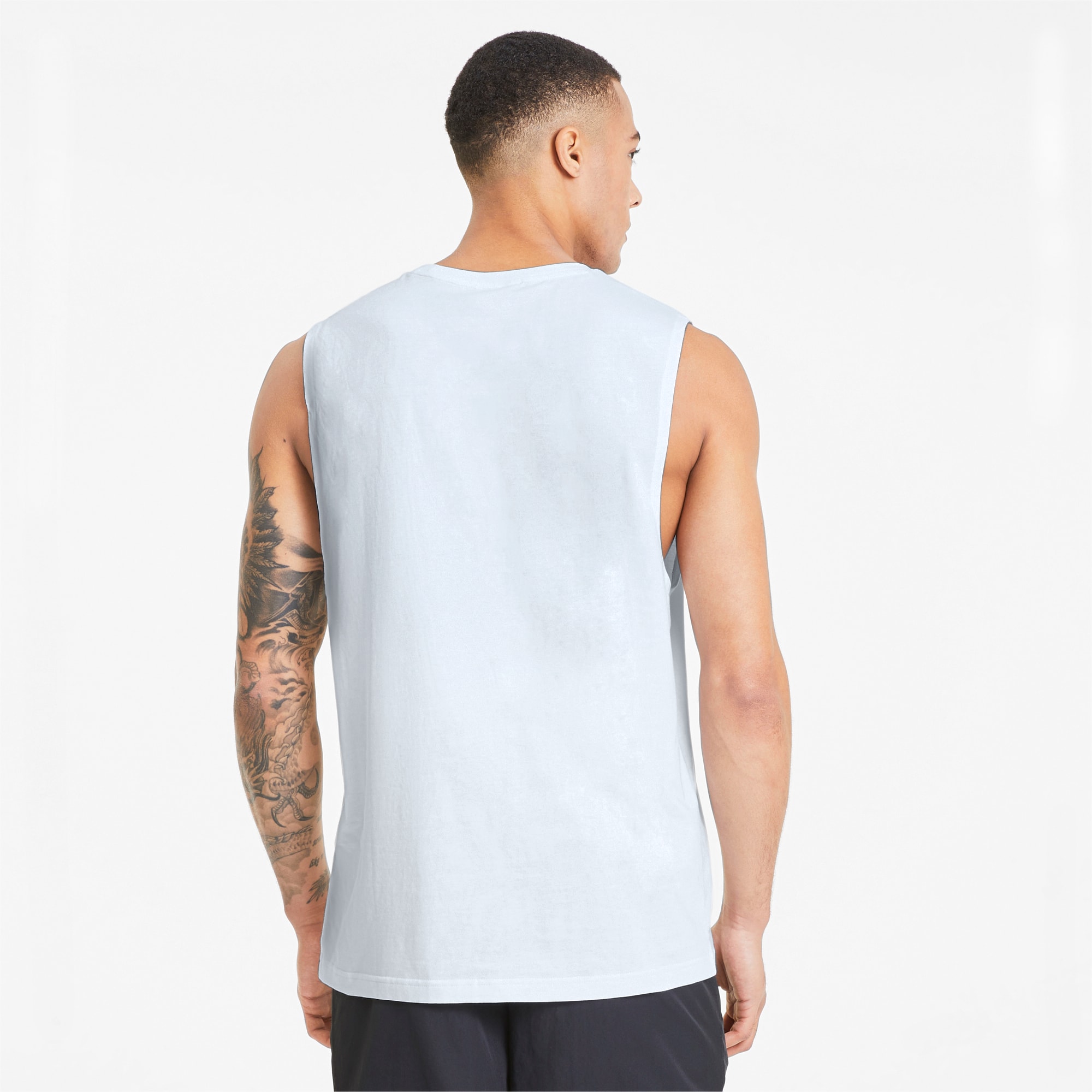 Puma sleeveless discount solid men's jacket