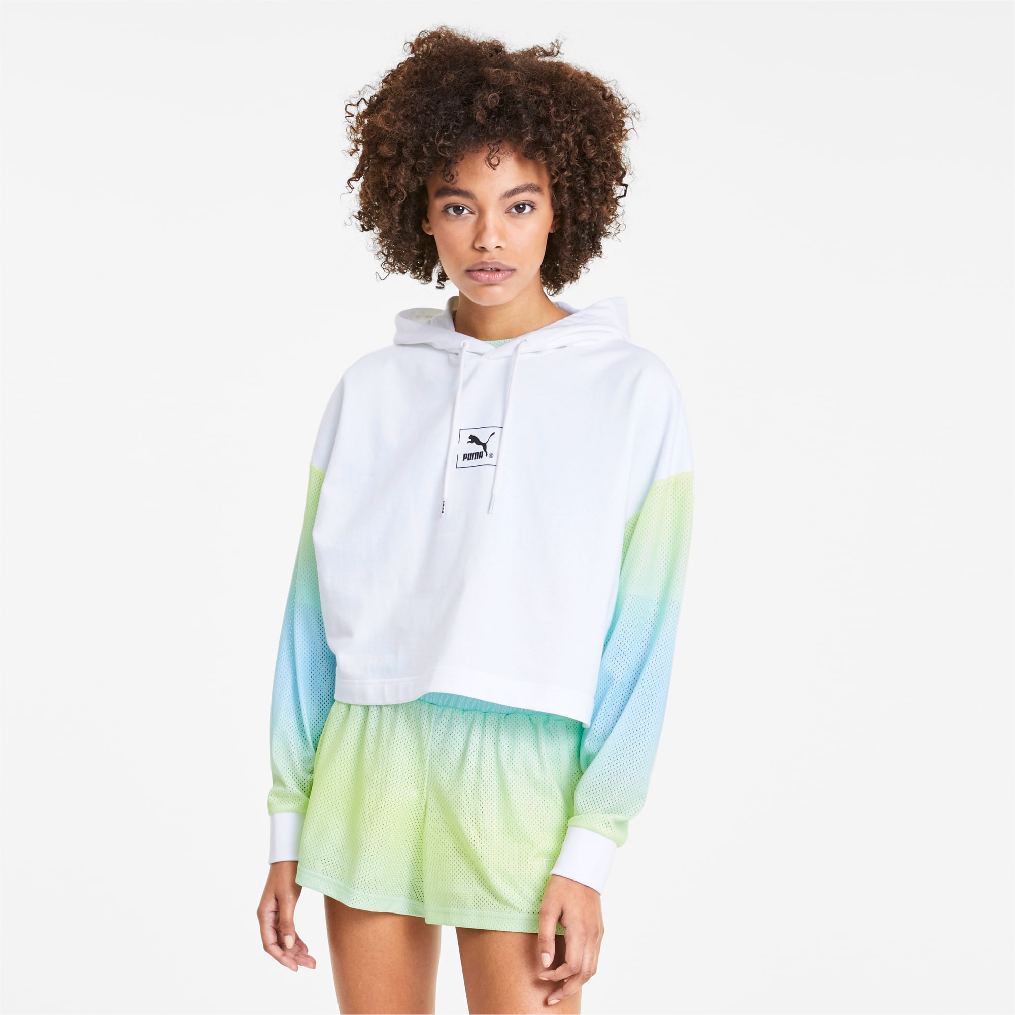 Puma tie dye hoodie hotsell