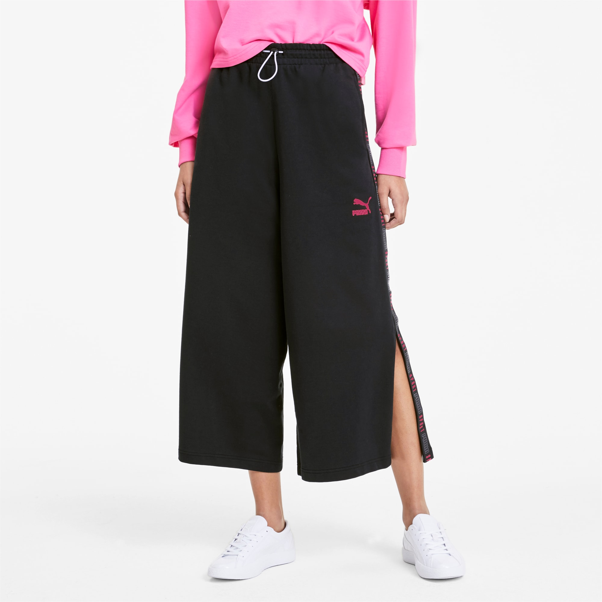 PUMA Women Sports Culottes, Cotton Black, large-SEA